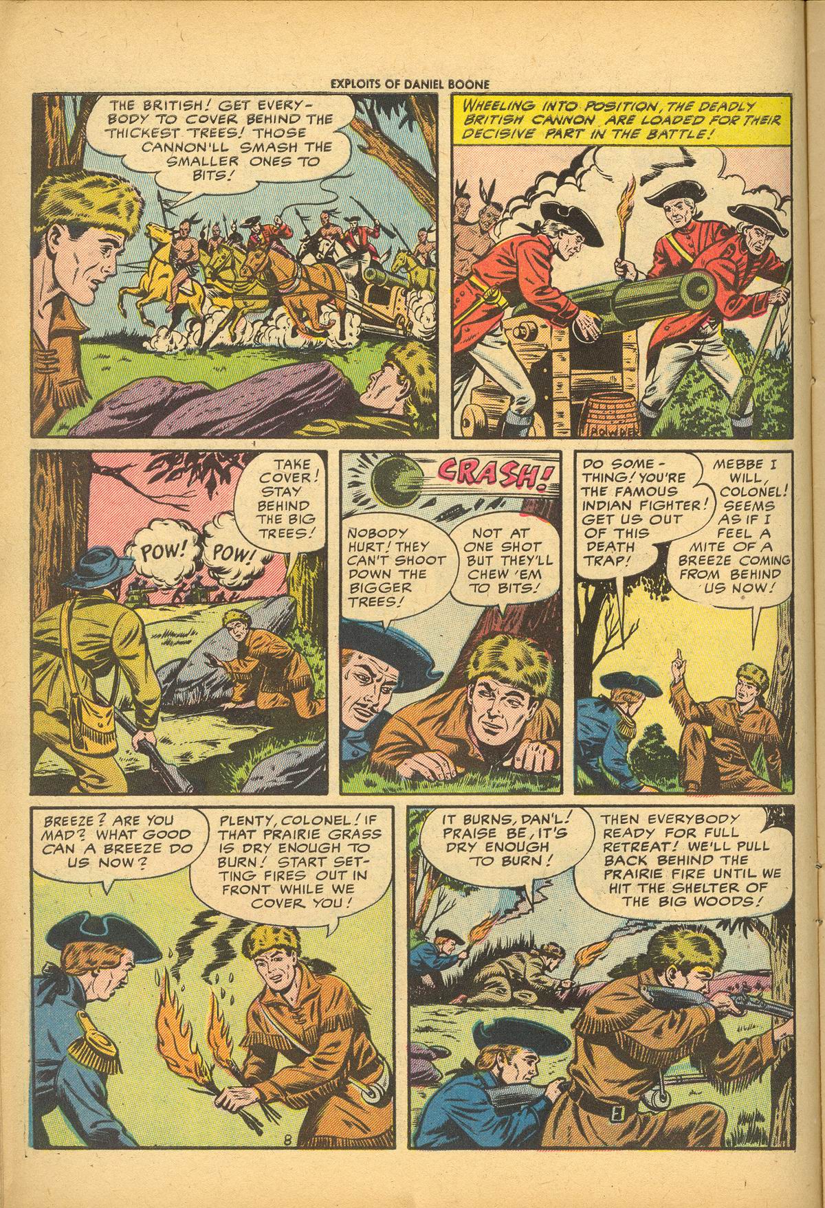 Read online Exploits of Daniel Boone comic -  Issue #3 - 10