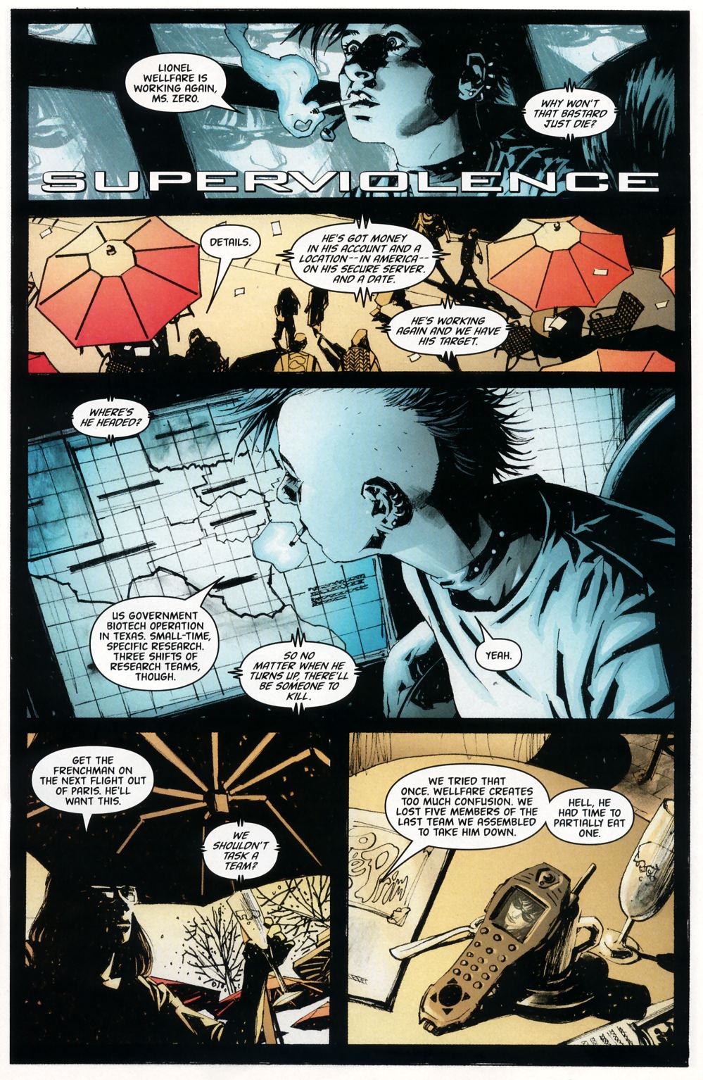 Read online Global Frequency comic -  Issue #10 - 2