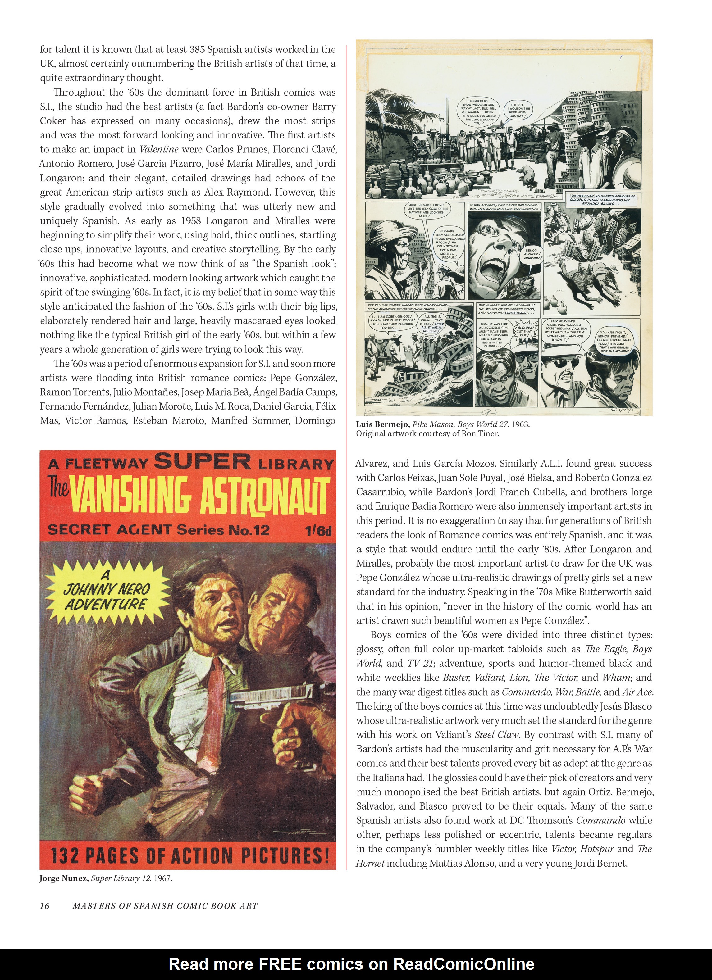 Read online Masters of Spanish Comic Book Art comic -  Issue # TPB (Part 1) - 17