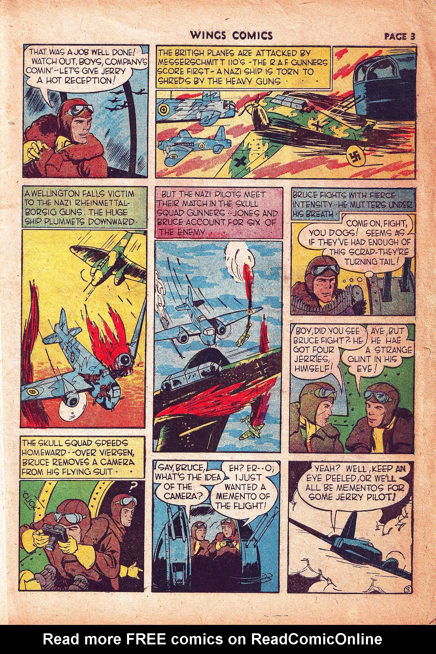 Read online Wings Comics comic -  Issue #3 - 5