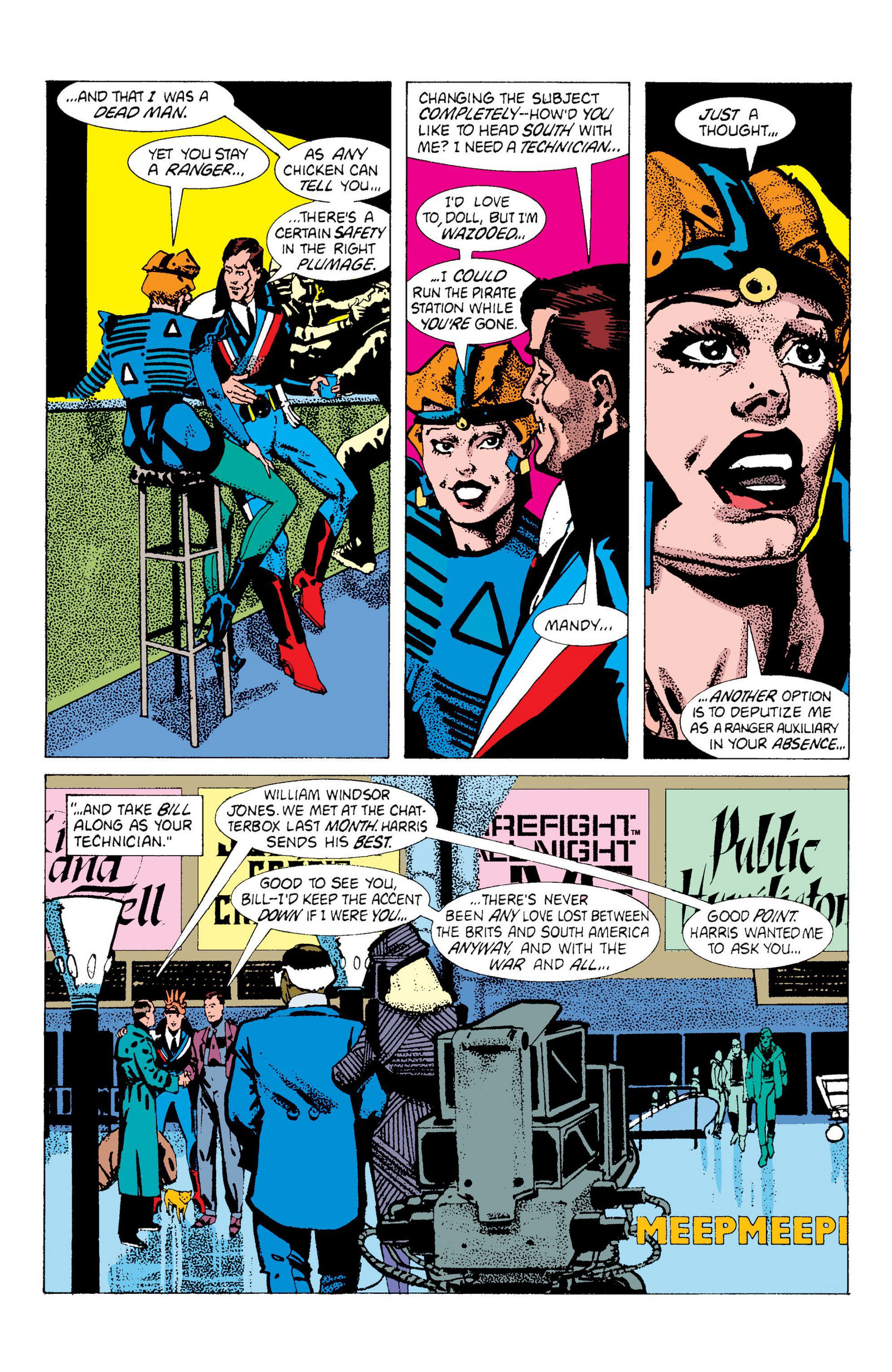 Read online American Flagg! comic -  Issue # _Definitive Collection (Part 2) - 28
