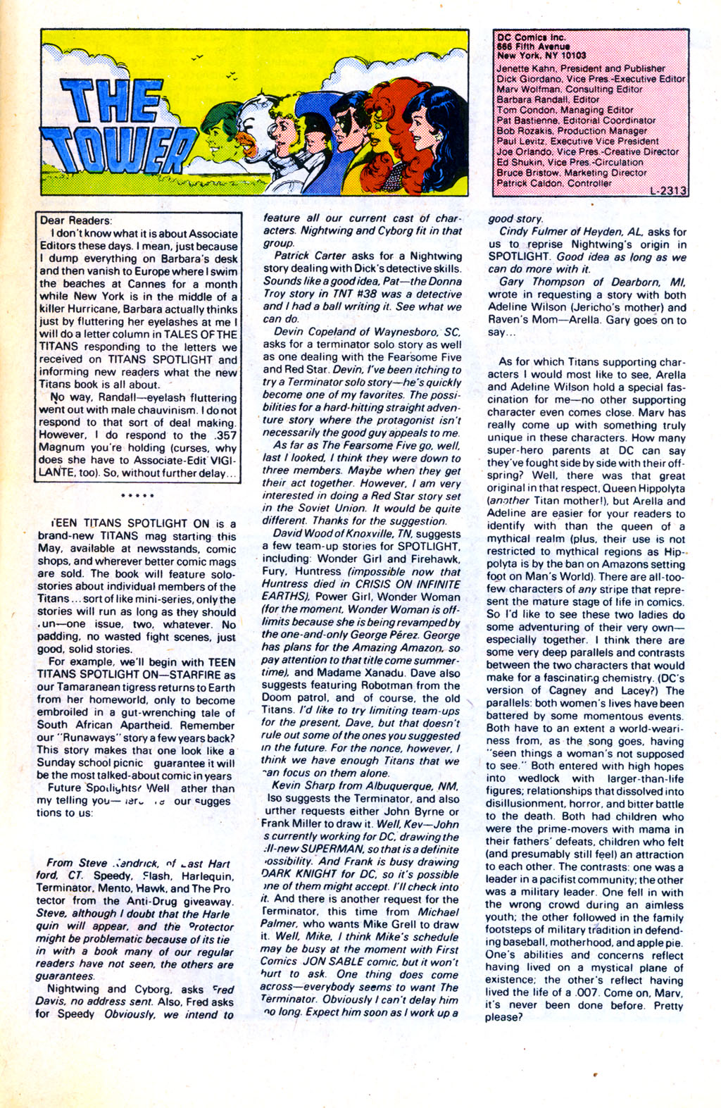 Read online Tales of the Teen Titans comic -  Issue #66 - 24