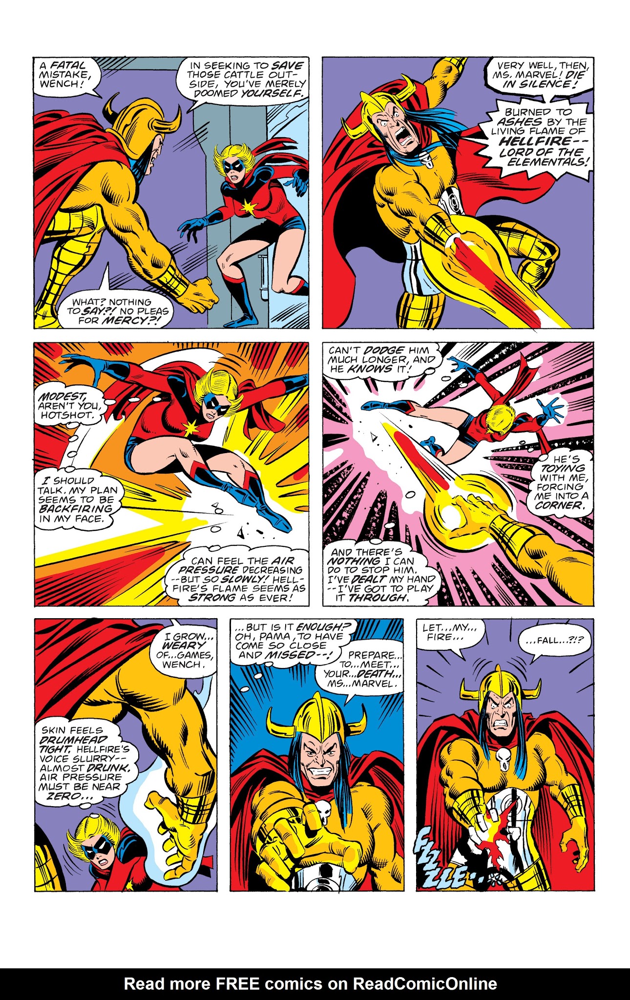 Read online Marvel Masterworks: Ms. Marvel comic -  Issue # TPB 1 - 217