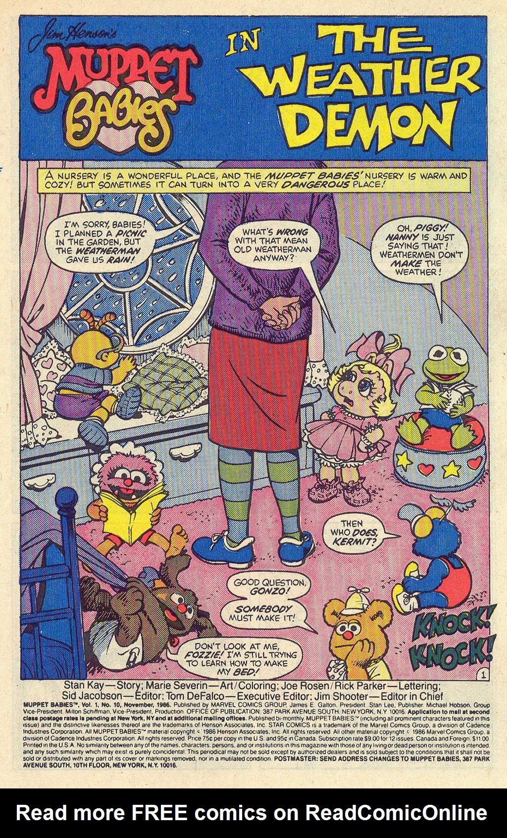 Read online Muppet Babies comic -  Issue #10 - 3