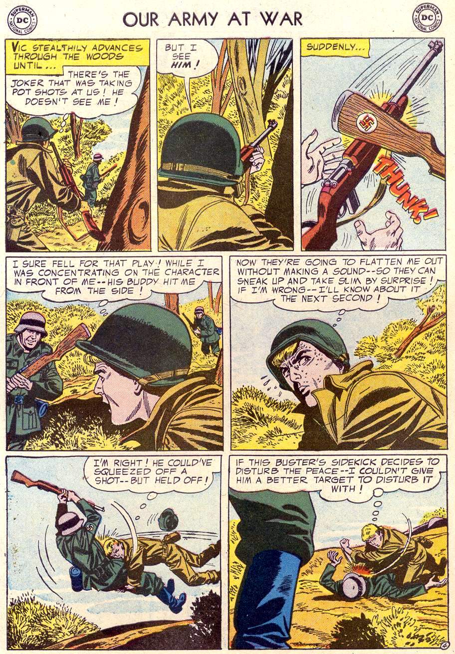 Read online Our Army at War (1952) comic -  Issue #35 - 7