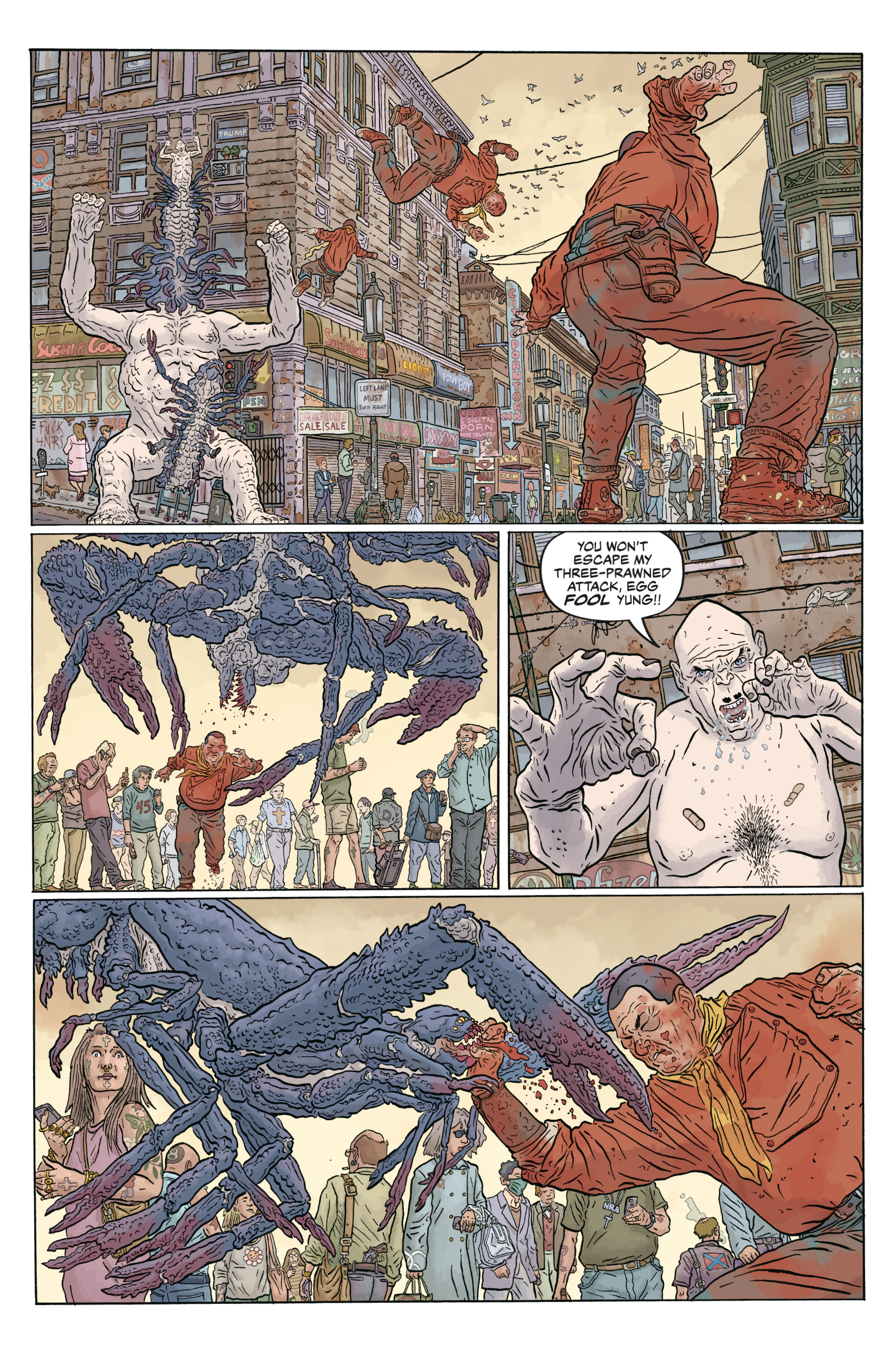 Read online Shaolin Cowboy: Cruel to Be Kin comic -  Issue #7 - 25