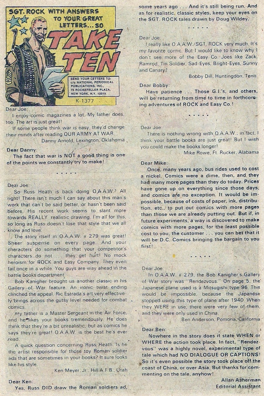 Read online Our Army at War (1952) comic -  Issue #283 - 25