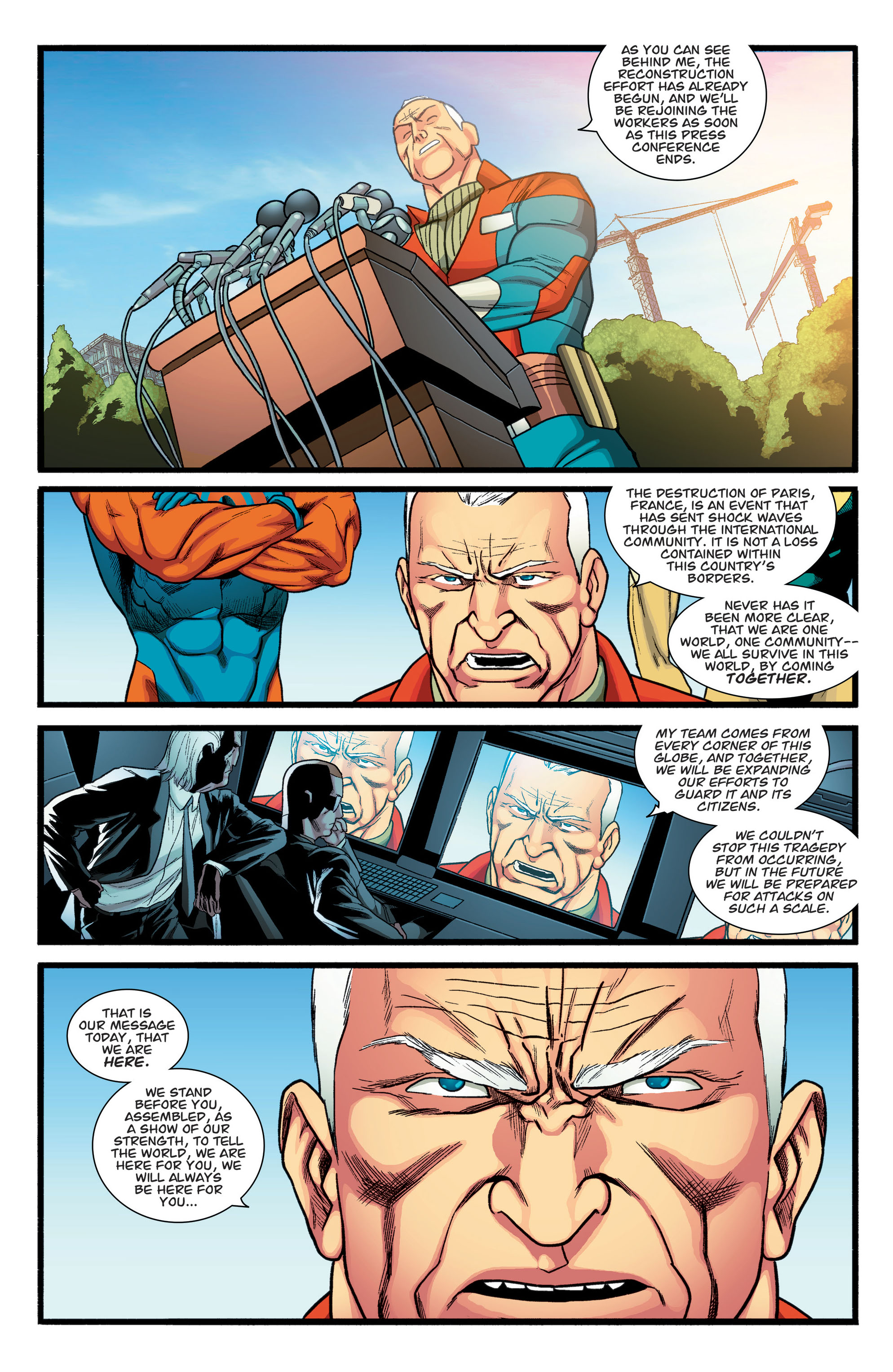 Read online Guarding the Globe (2010) comic -  Issue #6 - 19