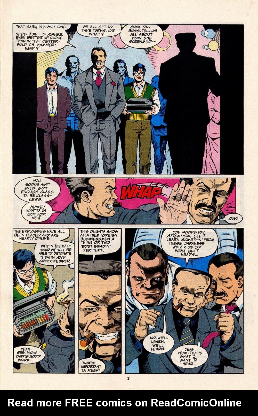 Read online Silver Sable and the Wild Pack comic -  Issue #32 - 4