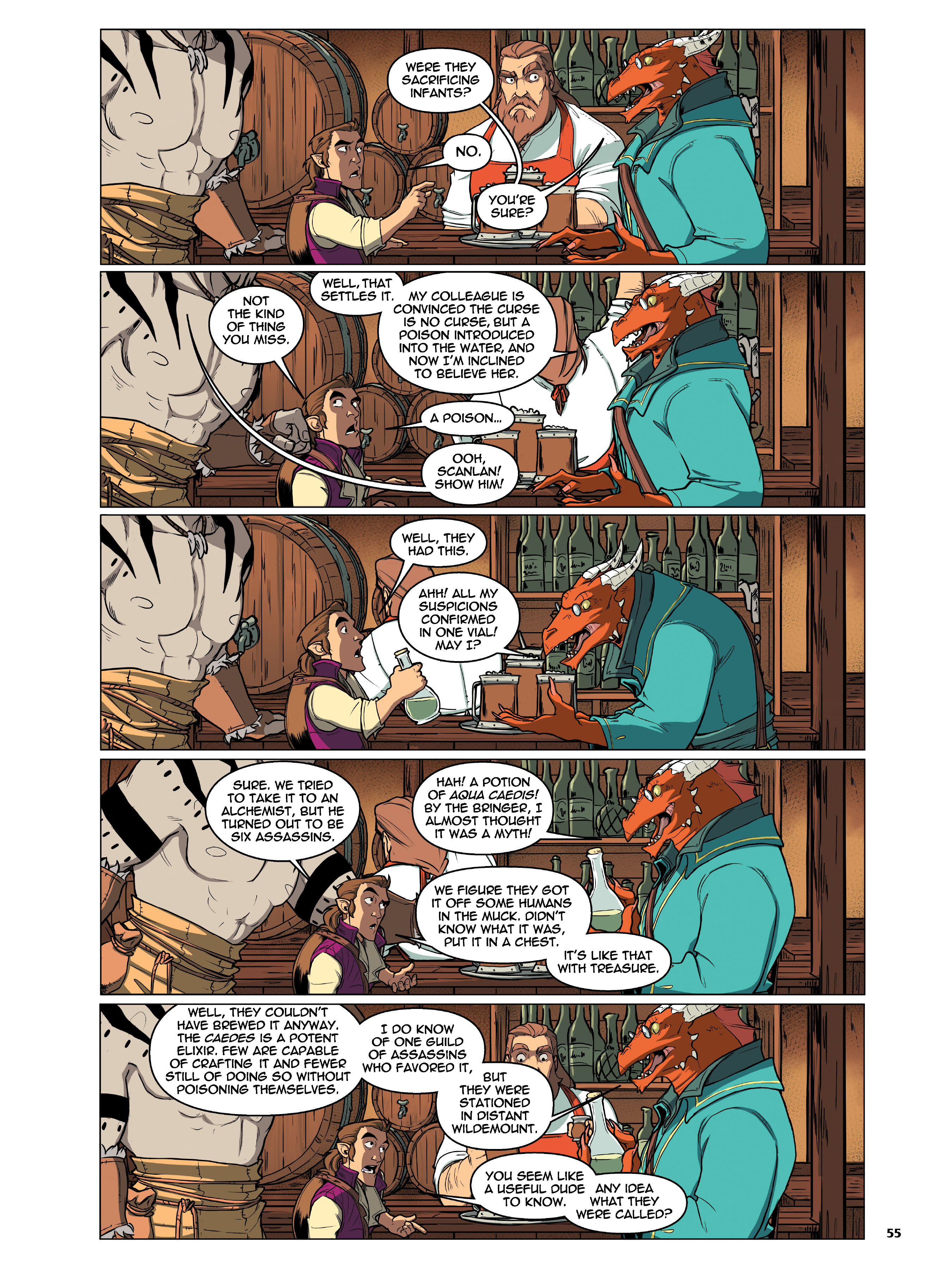 Read online Critical Role Vox Machina Origins comic -  Issue # (2019) _TPB Library Edition (Part 1) - 58