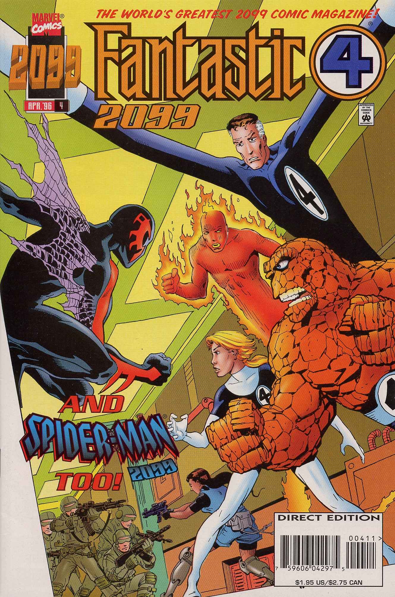 Read online Fantastic Four 2099 comic -  Issue #4 - 1