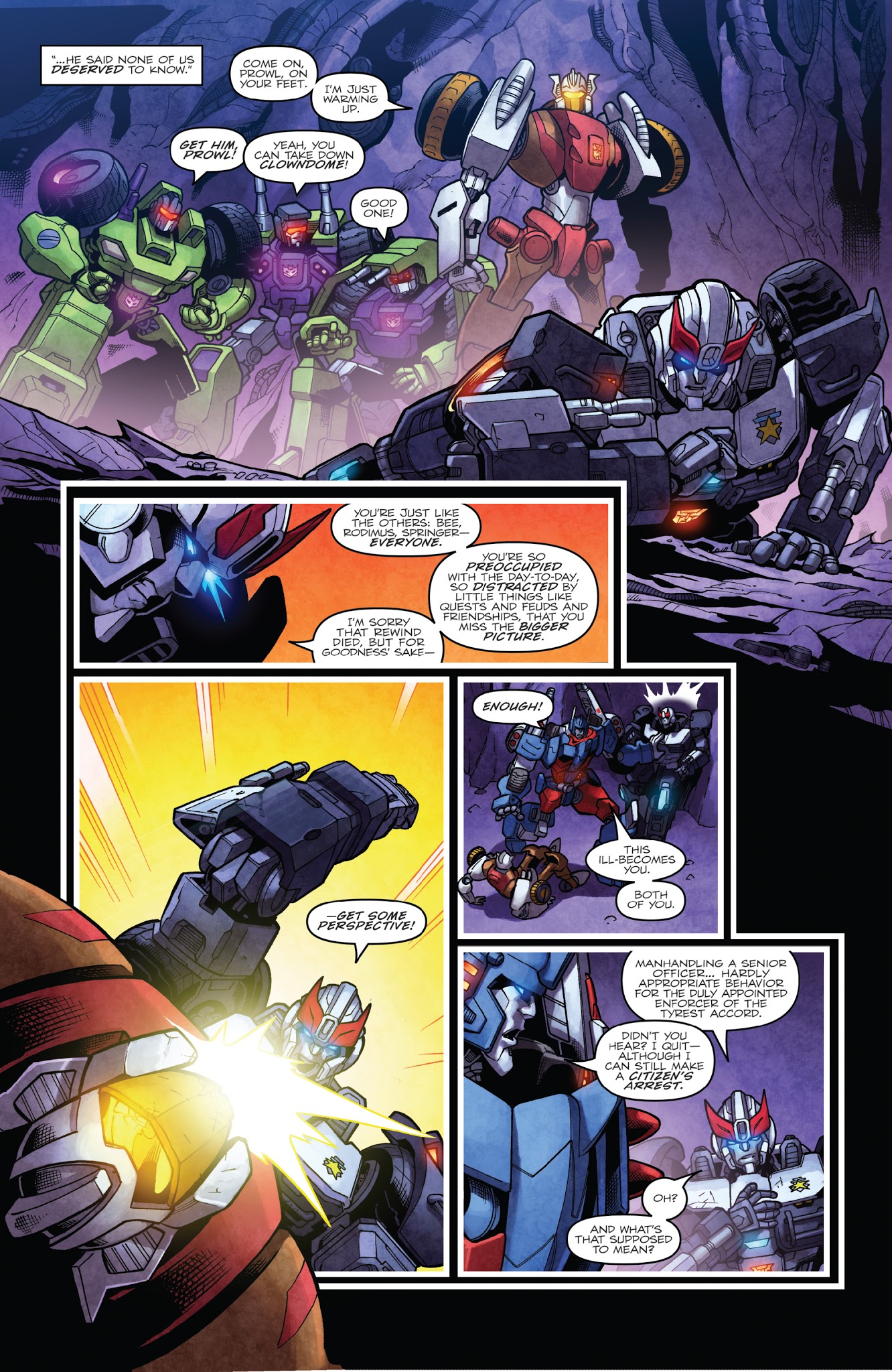 Read online The Transformers: Dark Cybertron comic -  Issue # TPB 2 - 94