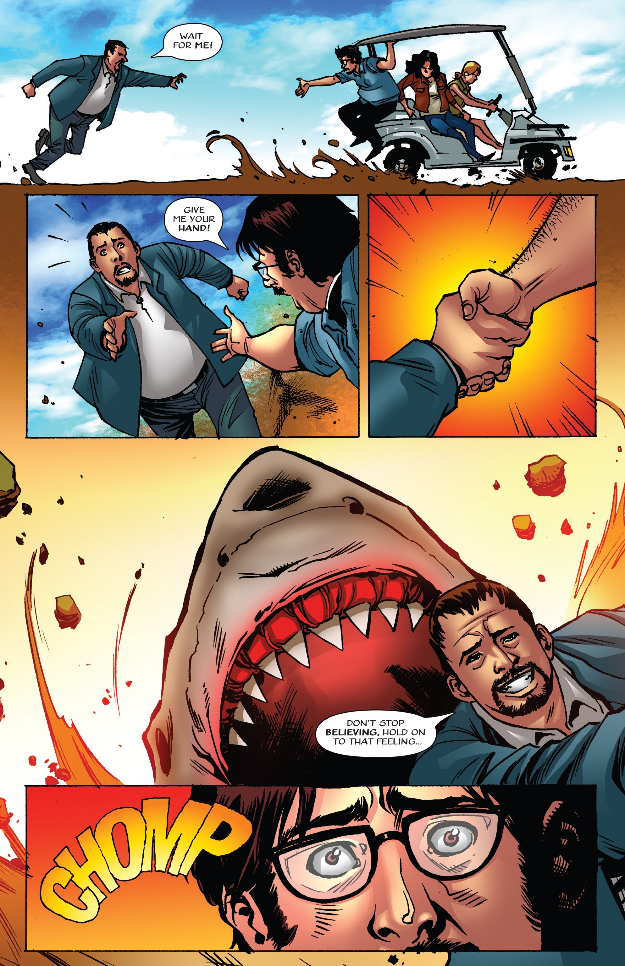 Read online Sharkasaurus comic -  Issue # TPB - 41