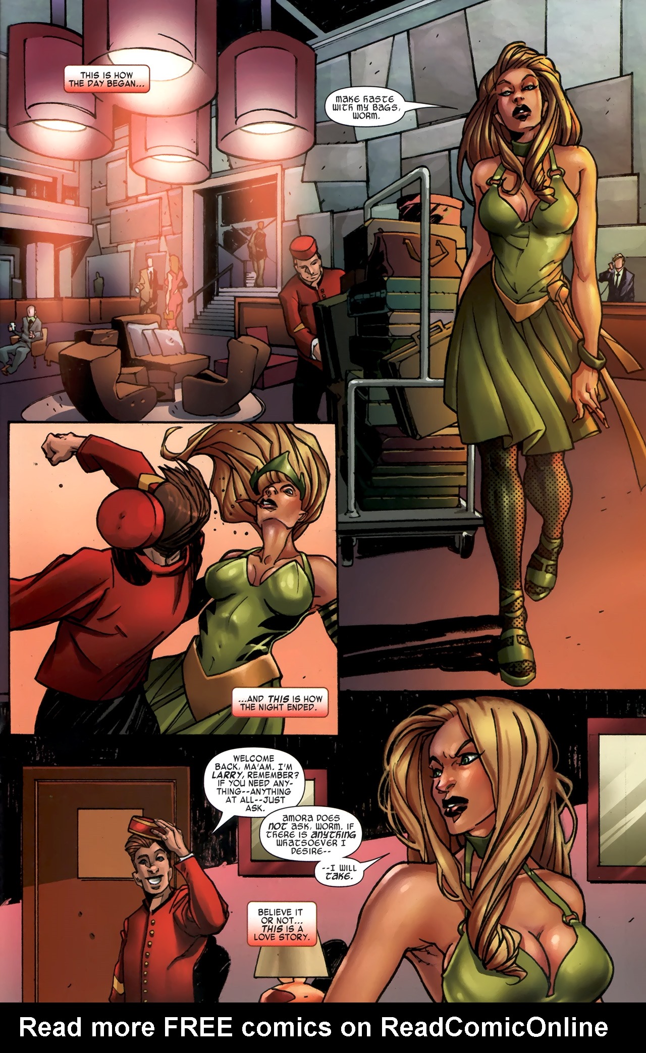 Read online Women of Marvel (2011) comic -  Issue #1 - 22