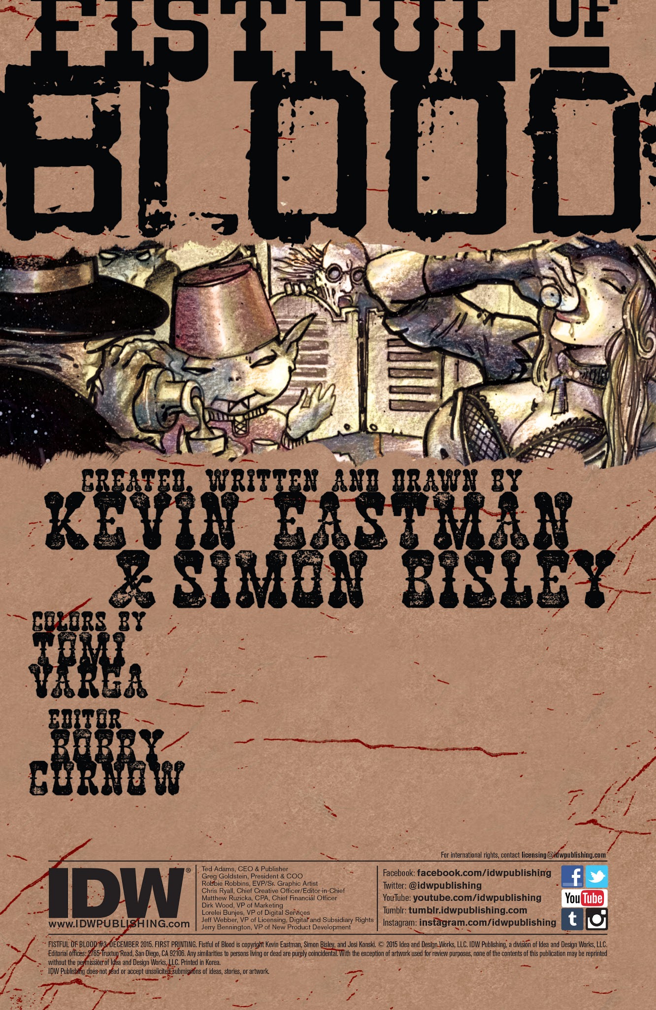 Read online Fistful of Blood comic -  Issue #3 - 2