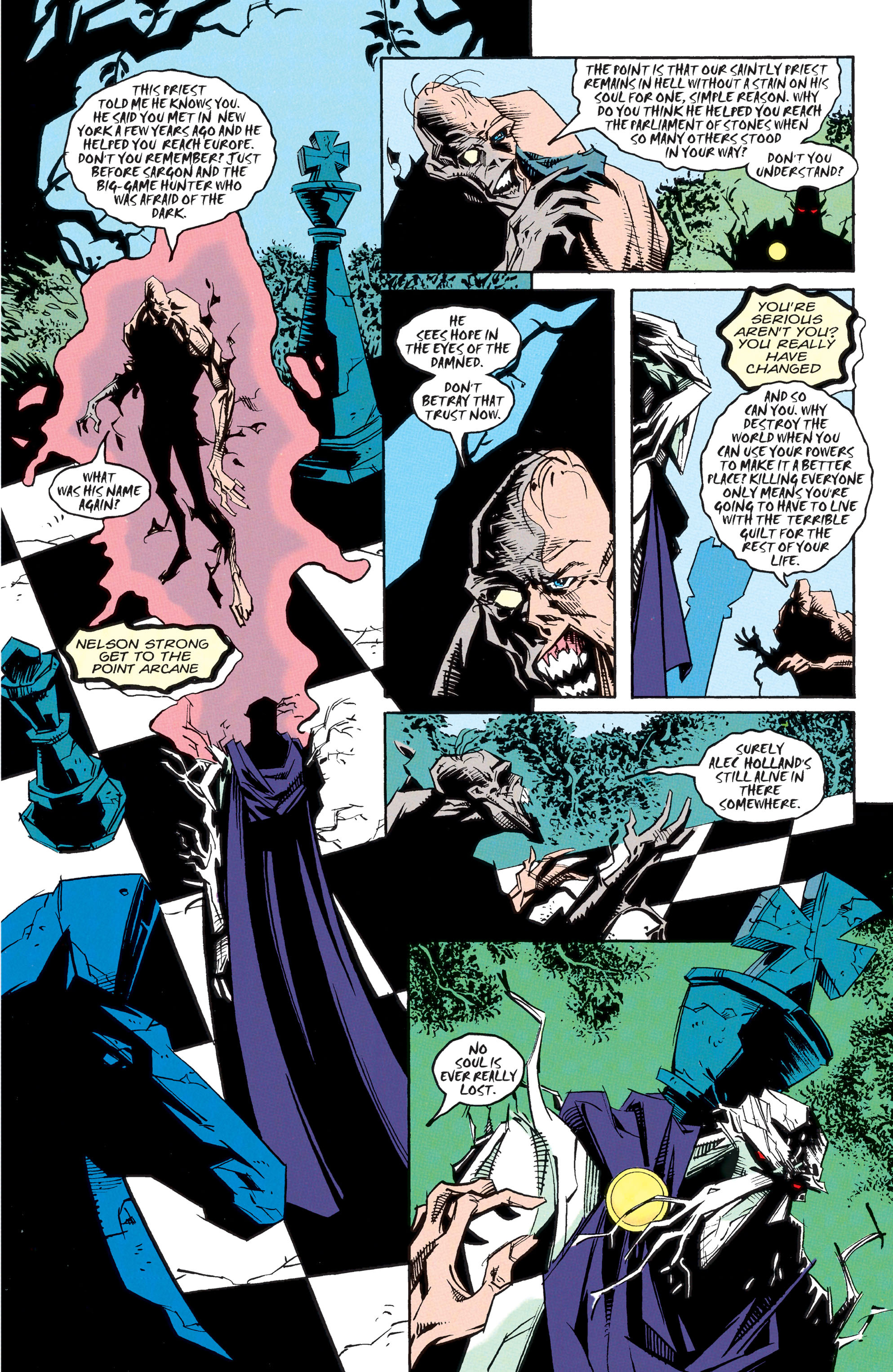 Read online Swamp Thing (1982) comic -  Issue # _TPB - Trial by Fire - 187