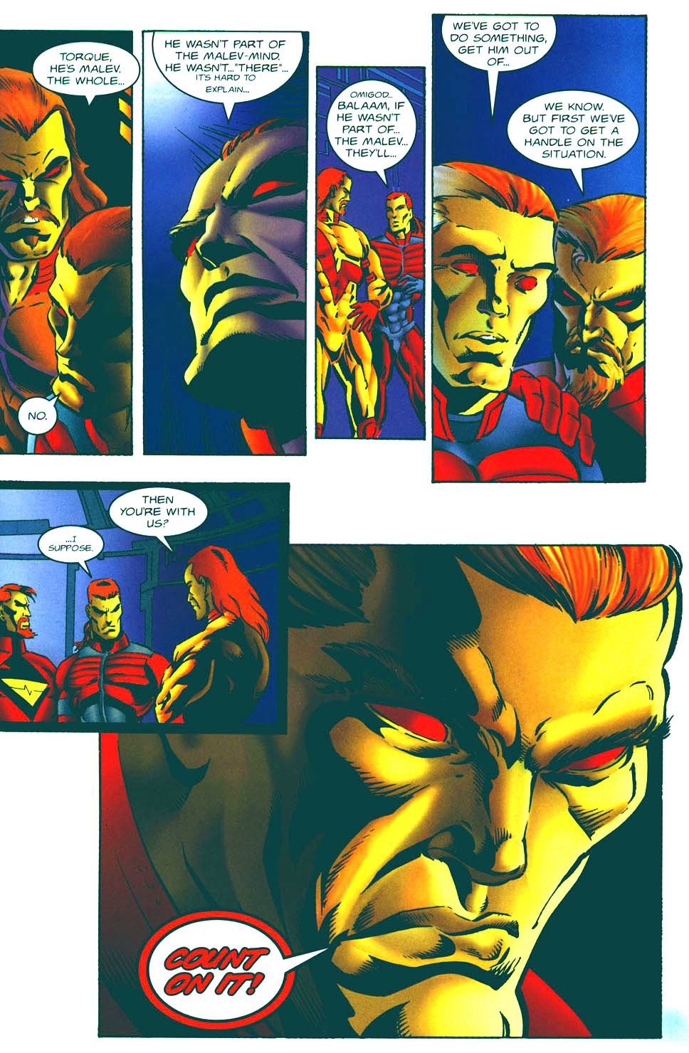 Read online Magnus Robot Fighter (1991) comic -  Issue #62 - 20