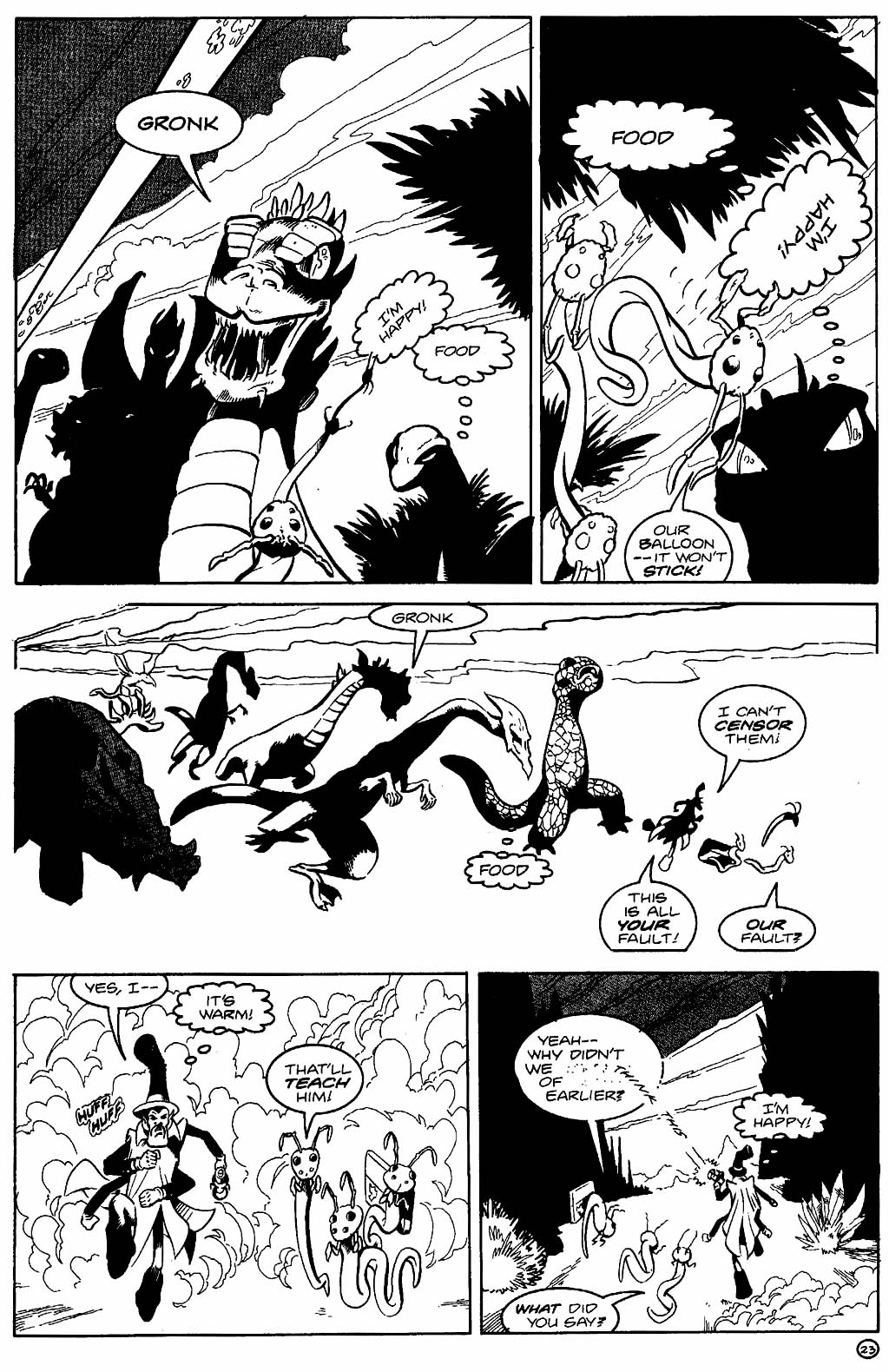 Read online Aristocratic Xtraterrestrial Time-Traveling Thieves comic -  Issue #6 - 24