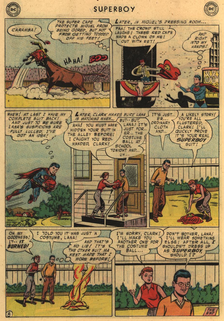 Read online Superboy (1949) comic -  Issue #53 - 9