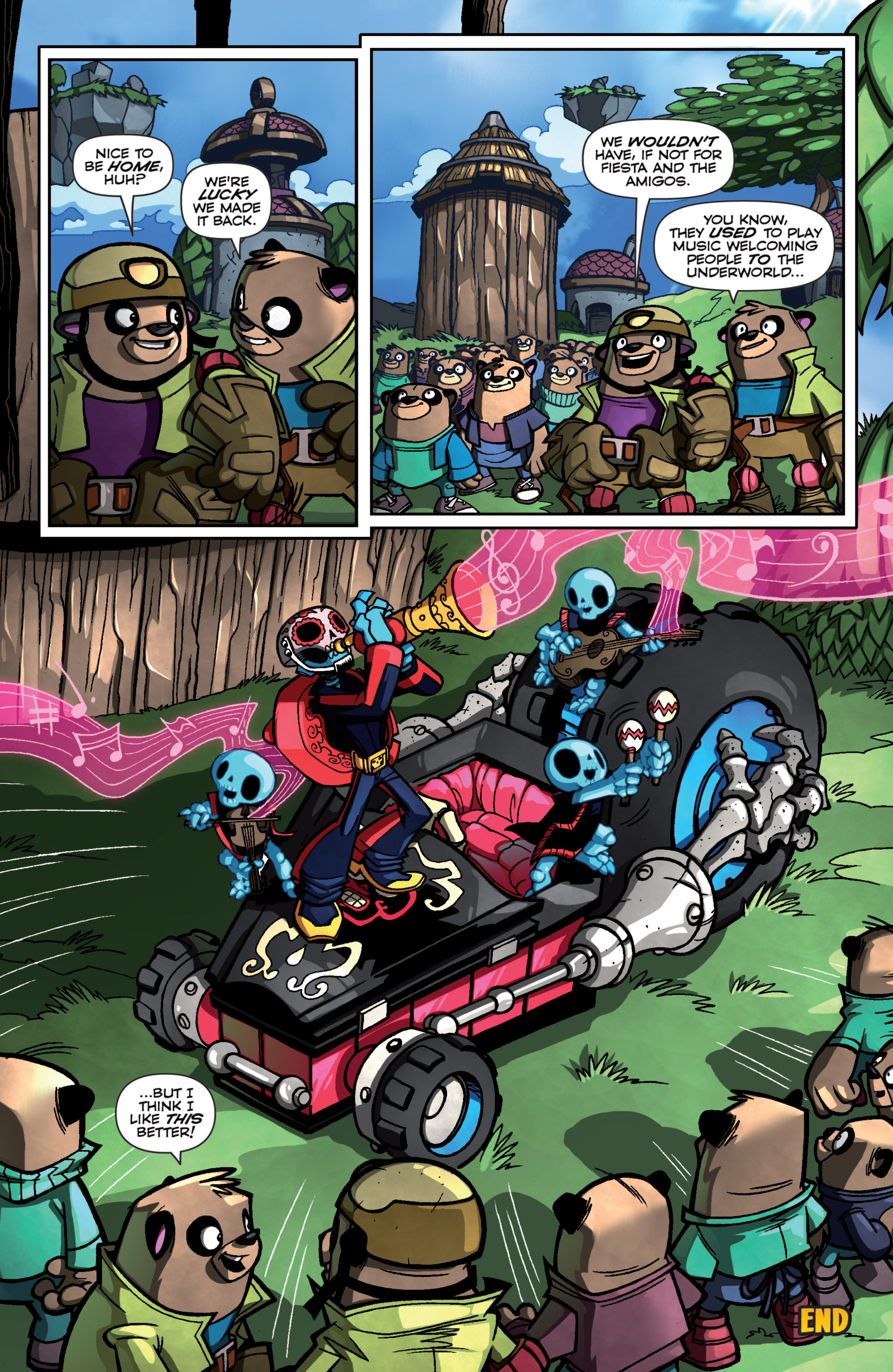 Read online Skylanders Superchargers comic -  Issue #4 - 19