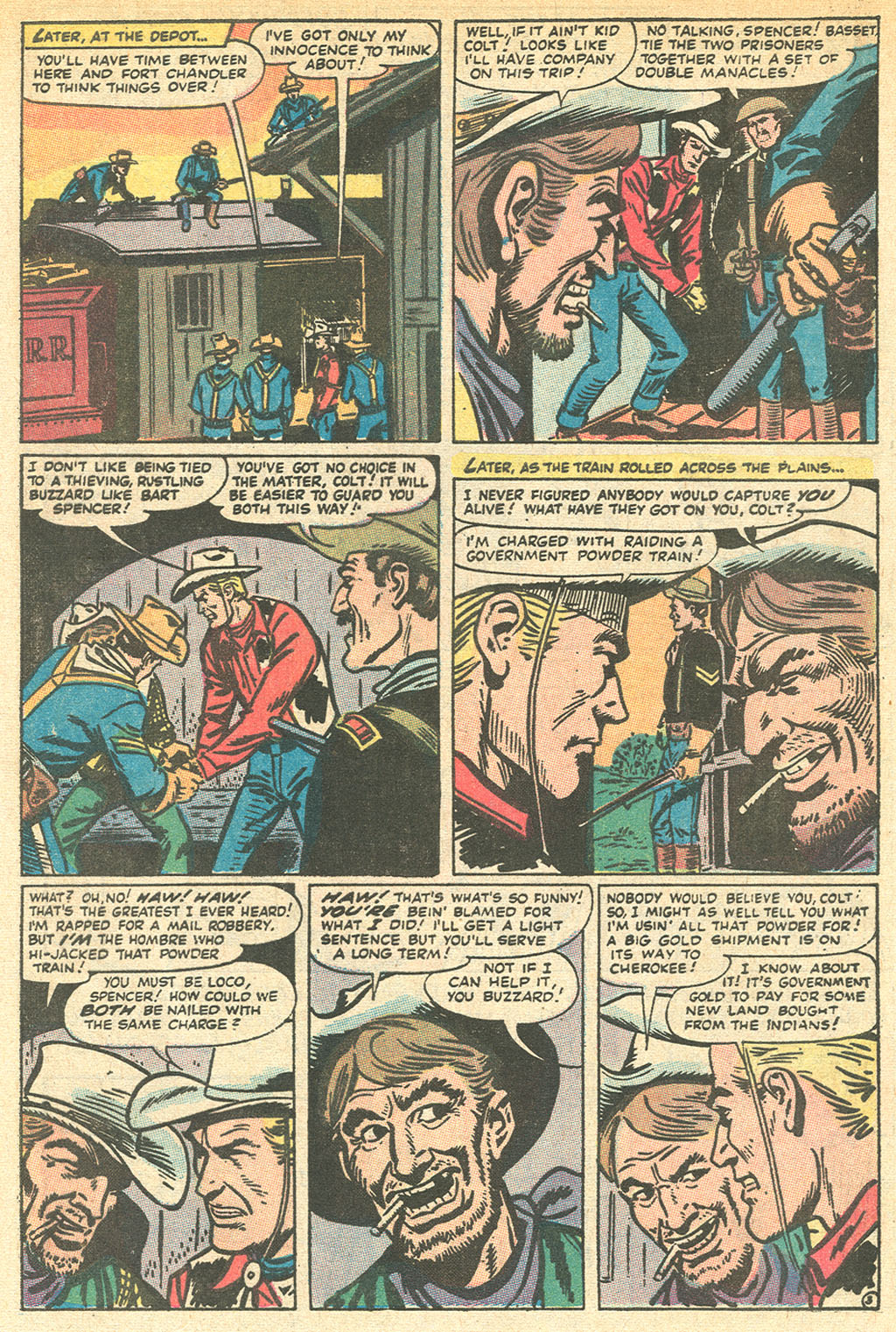 Read online Kid Colt Outlaw comic -  Issue #150 - 5