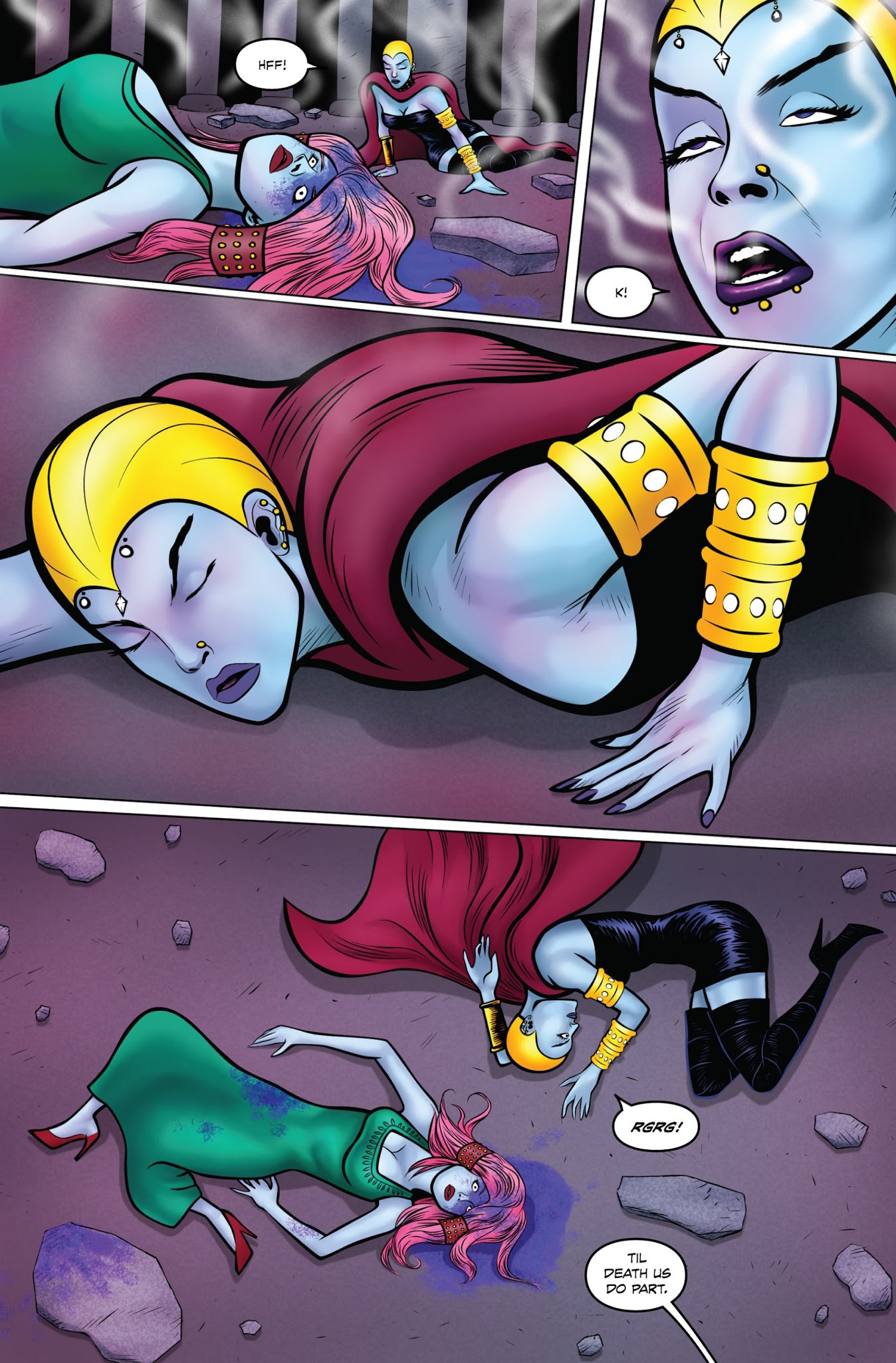 Read online Space Women Beyond the Stratosphere comic -  Issue # TPB - 93