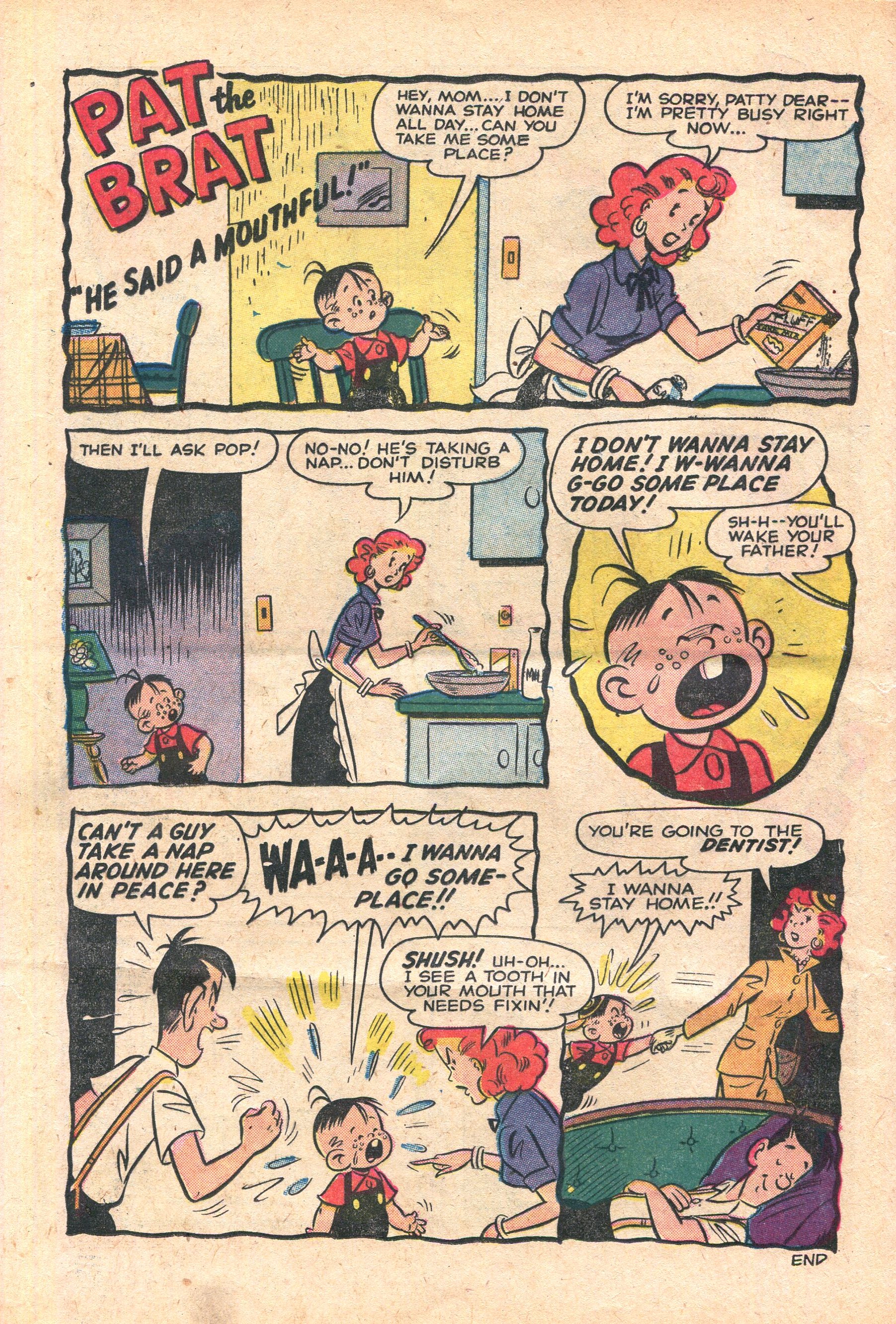 Read online Pat the Brat comic -  Issue #4 - 14
