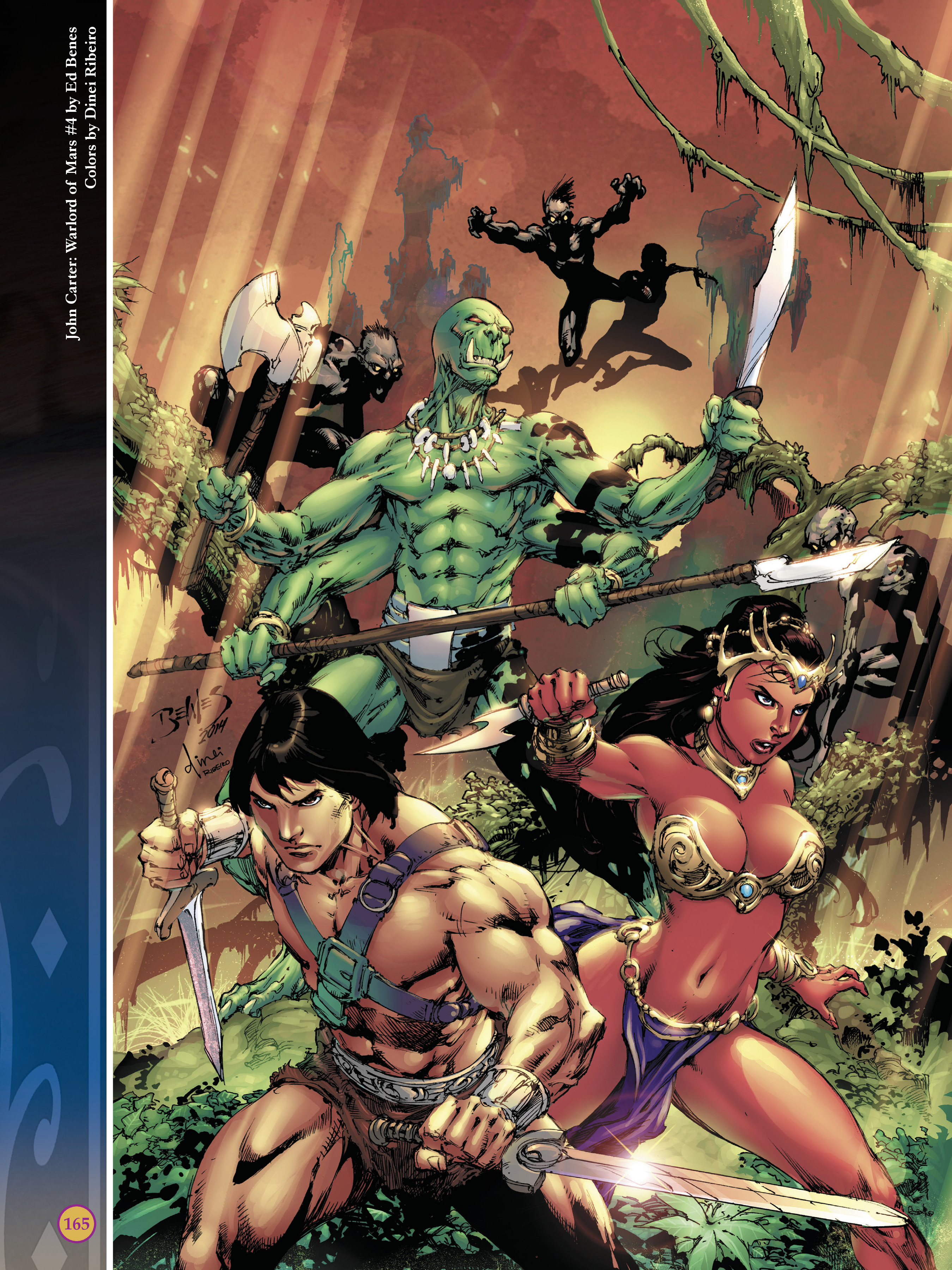 Read online The Art of Dejah Thoris and the Worlds of Mars comic -  Issue # TPB 2 (Part 2) - 64