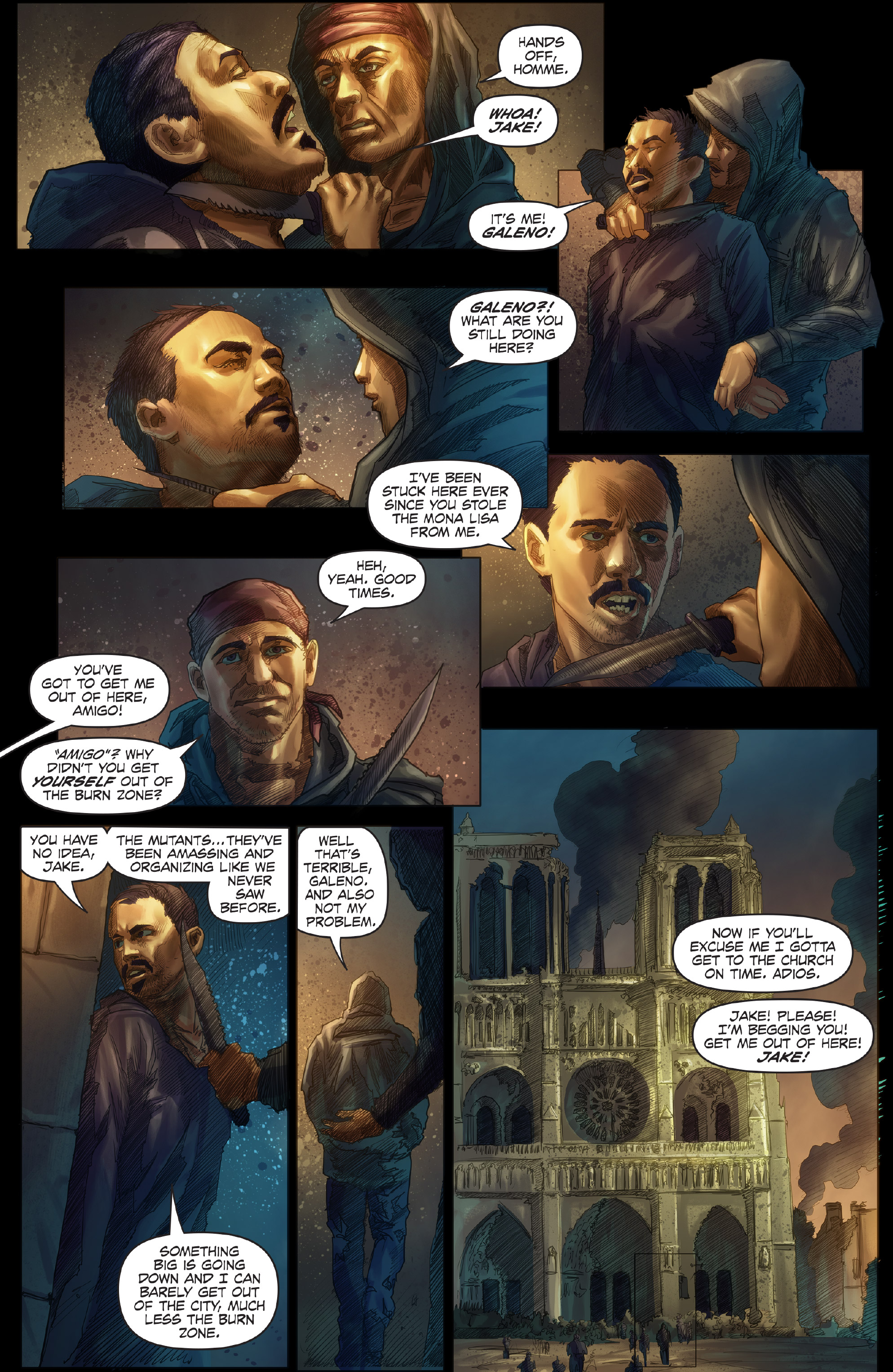 Read online Afterburn: Crossfire comic -  Issue #2 - 10