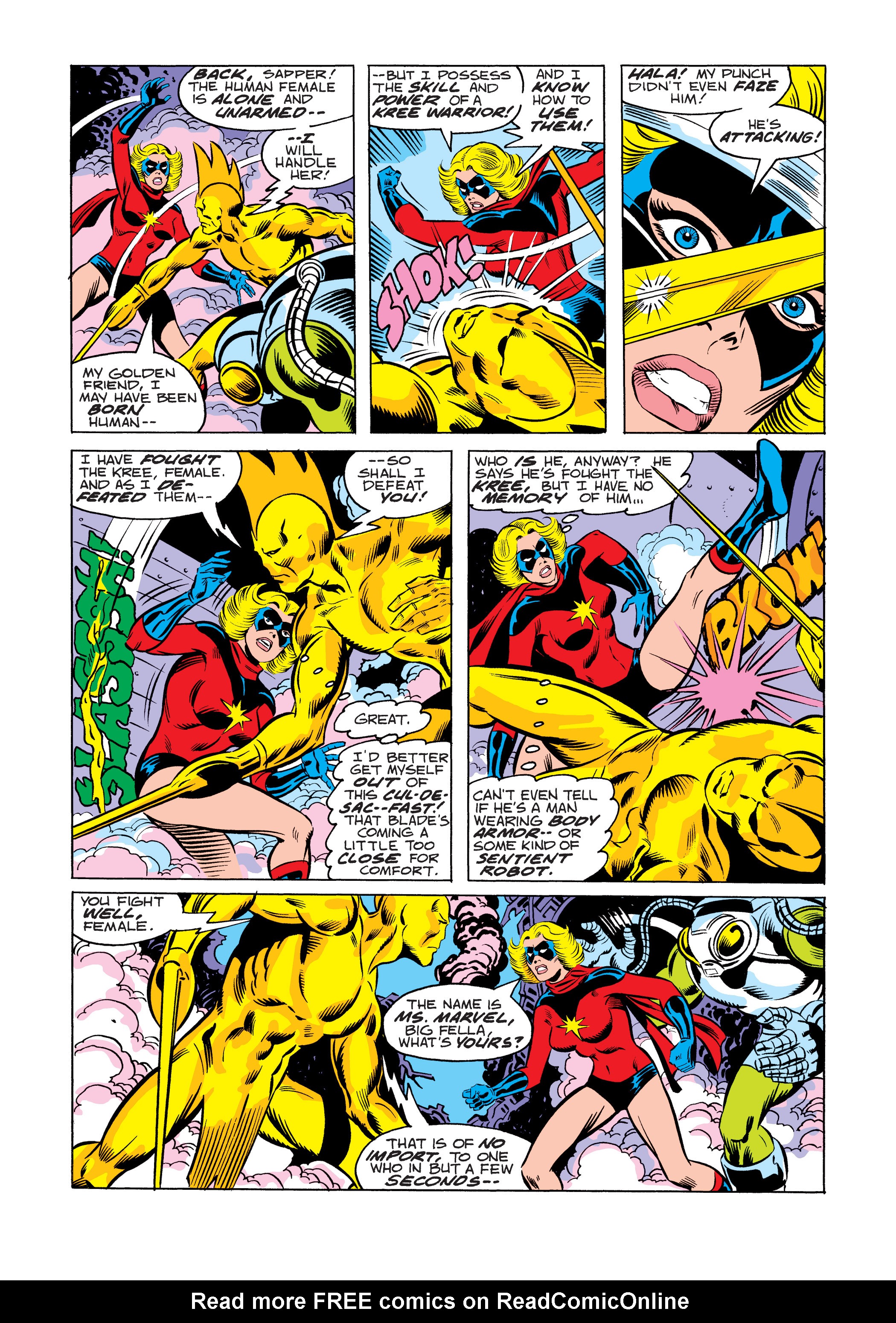 Read online Ms. Marvel (1977) comic -  Issue #13 - 13