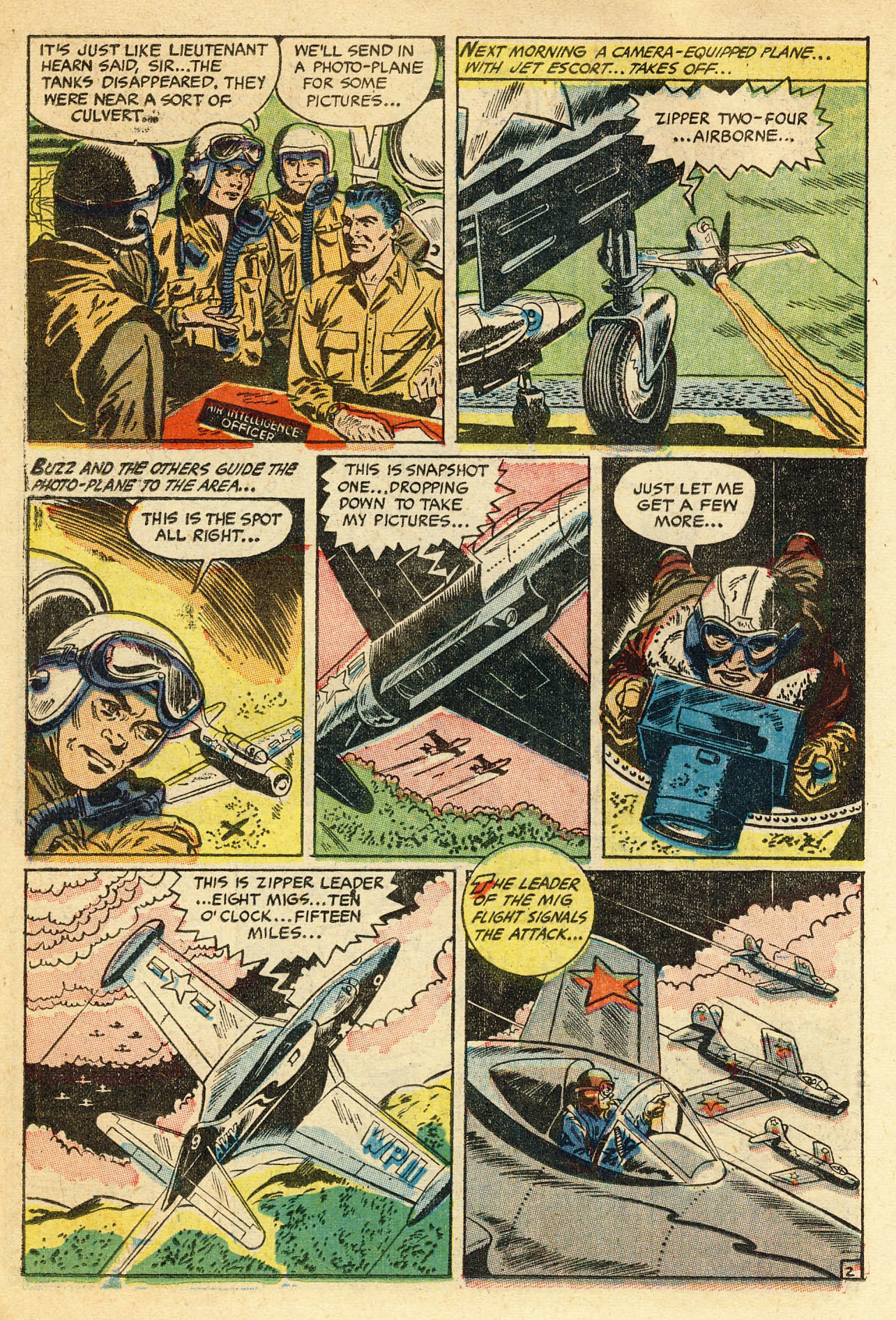 Read online War Birds (1952) comic -  Issue #2 - 26