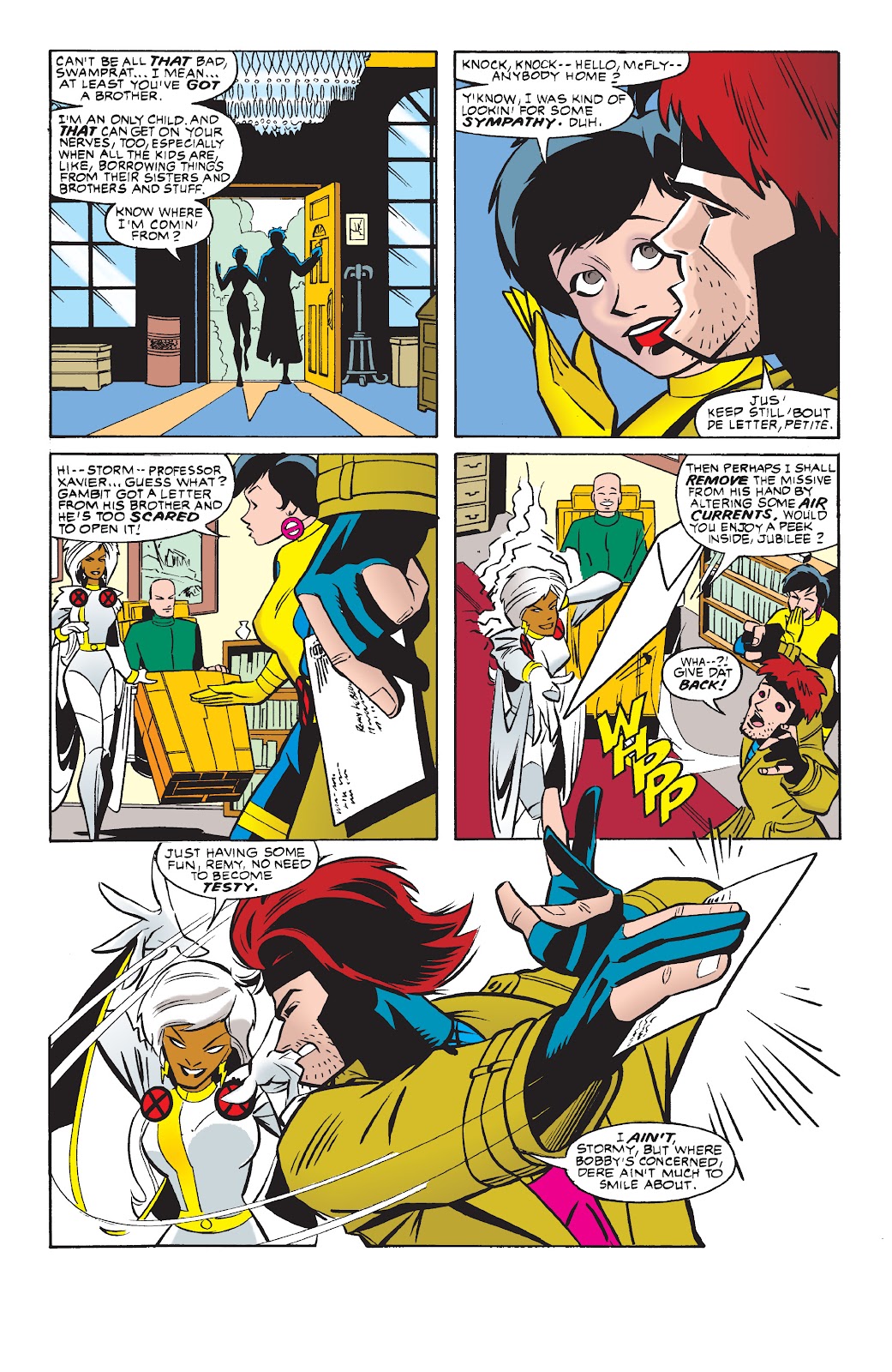 Read online Adventures of the X-Men: Clear and Present Dangers comic -  Issue # TPB - 32