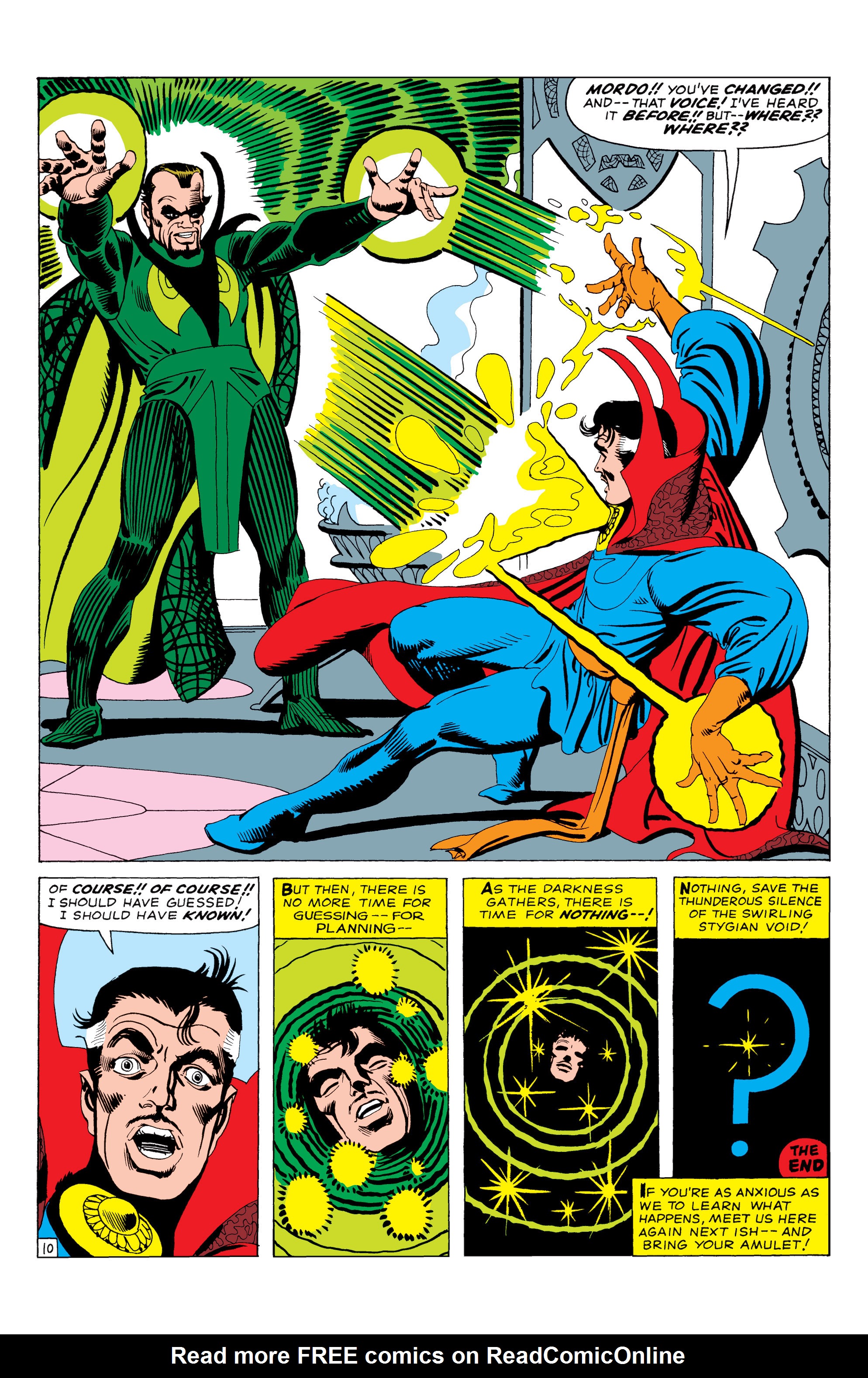 Read online Marvel Masterworks: Doctor Strange comic -  Issue # TPB 1 - 207