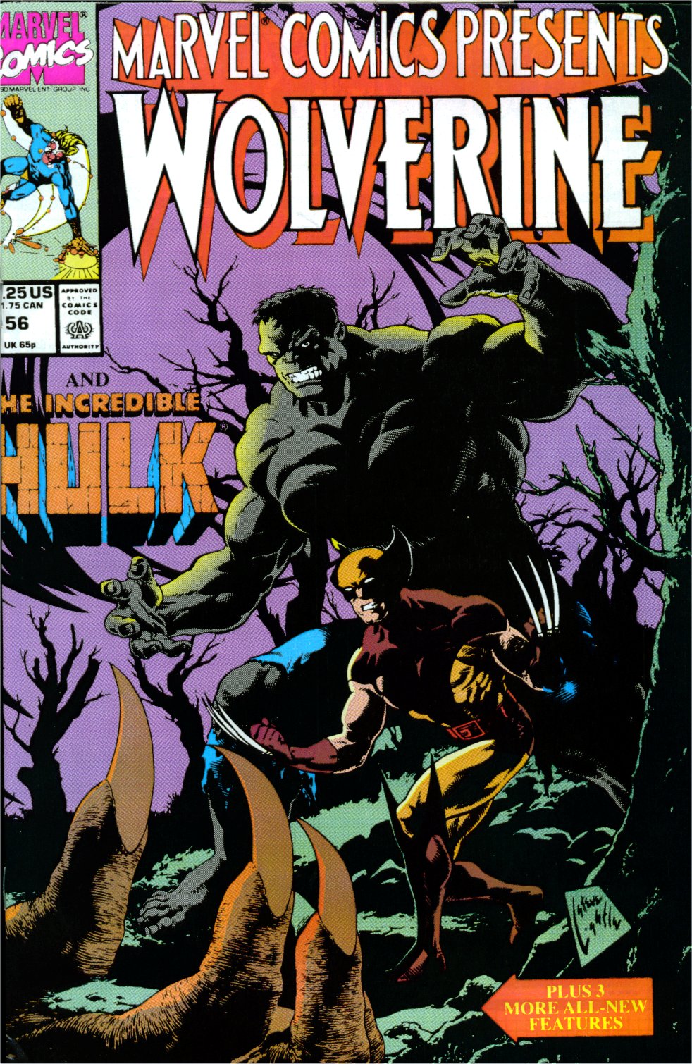 Read online Marvel Comics Presents (1988) comic -  Issue #56 - 1