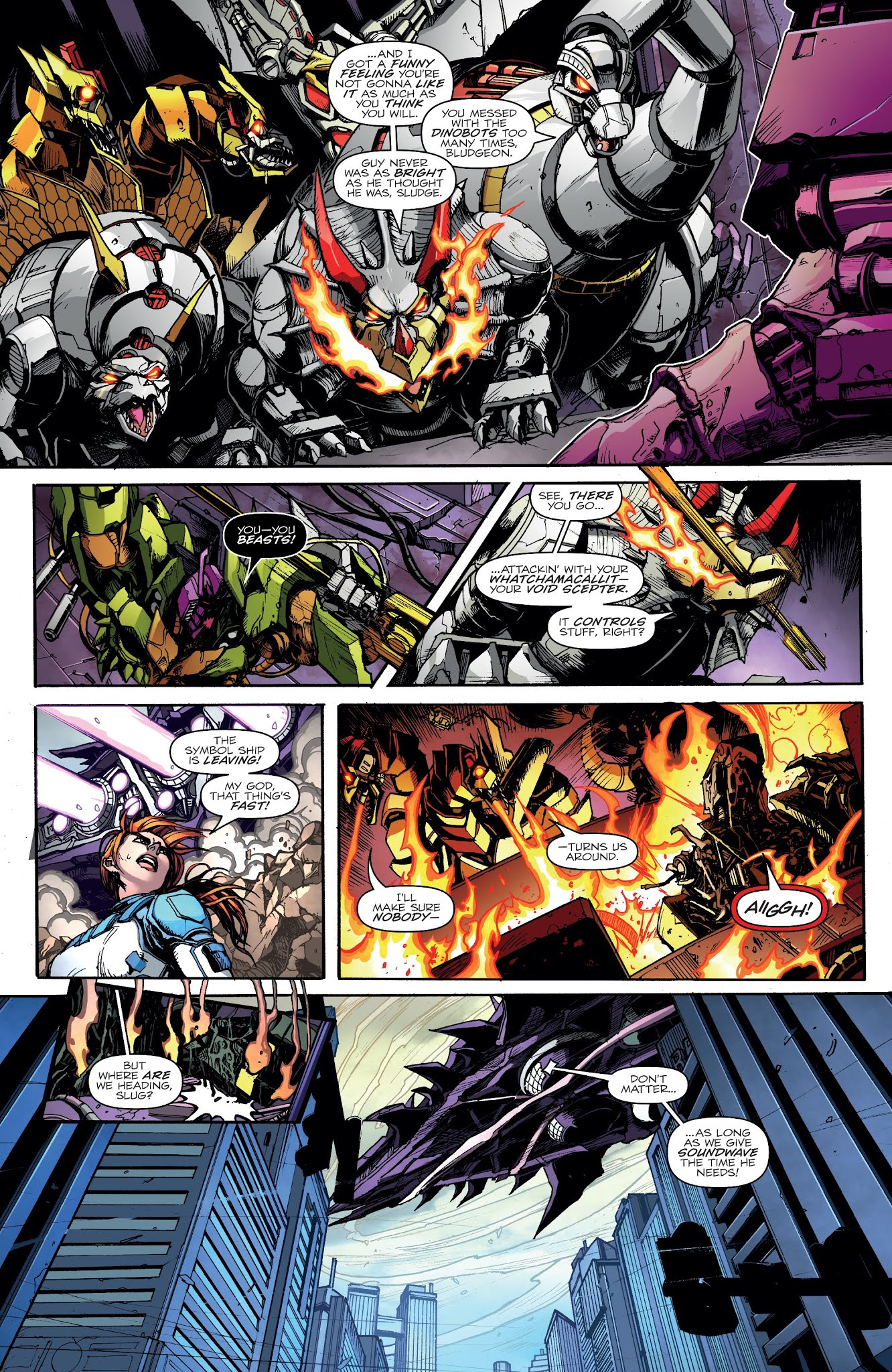 Read online Transformers: Unicron comic -  Issue #6 - 27