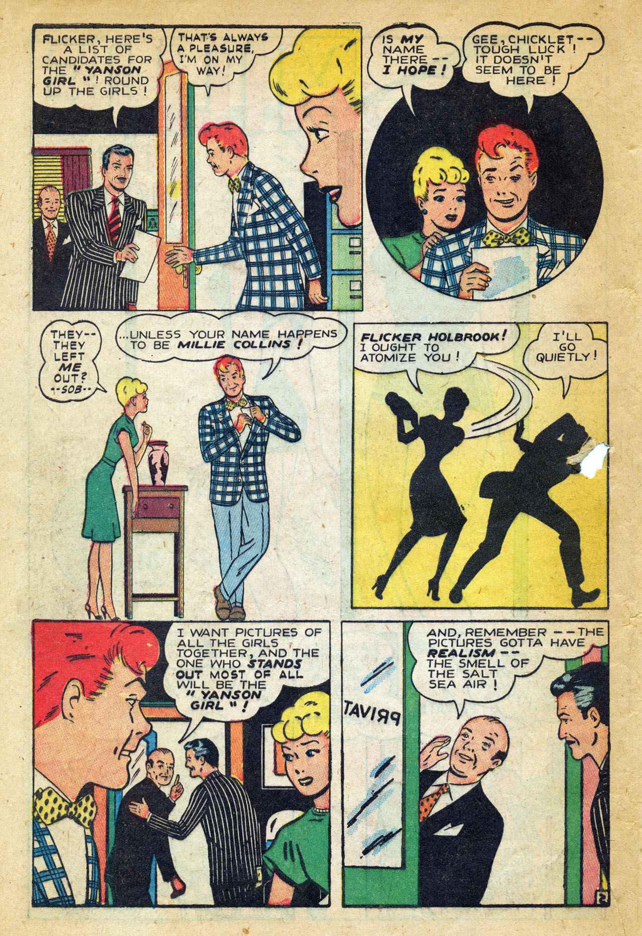 Read online Millie the Model comic -  Issue #8 - 40