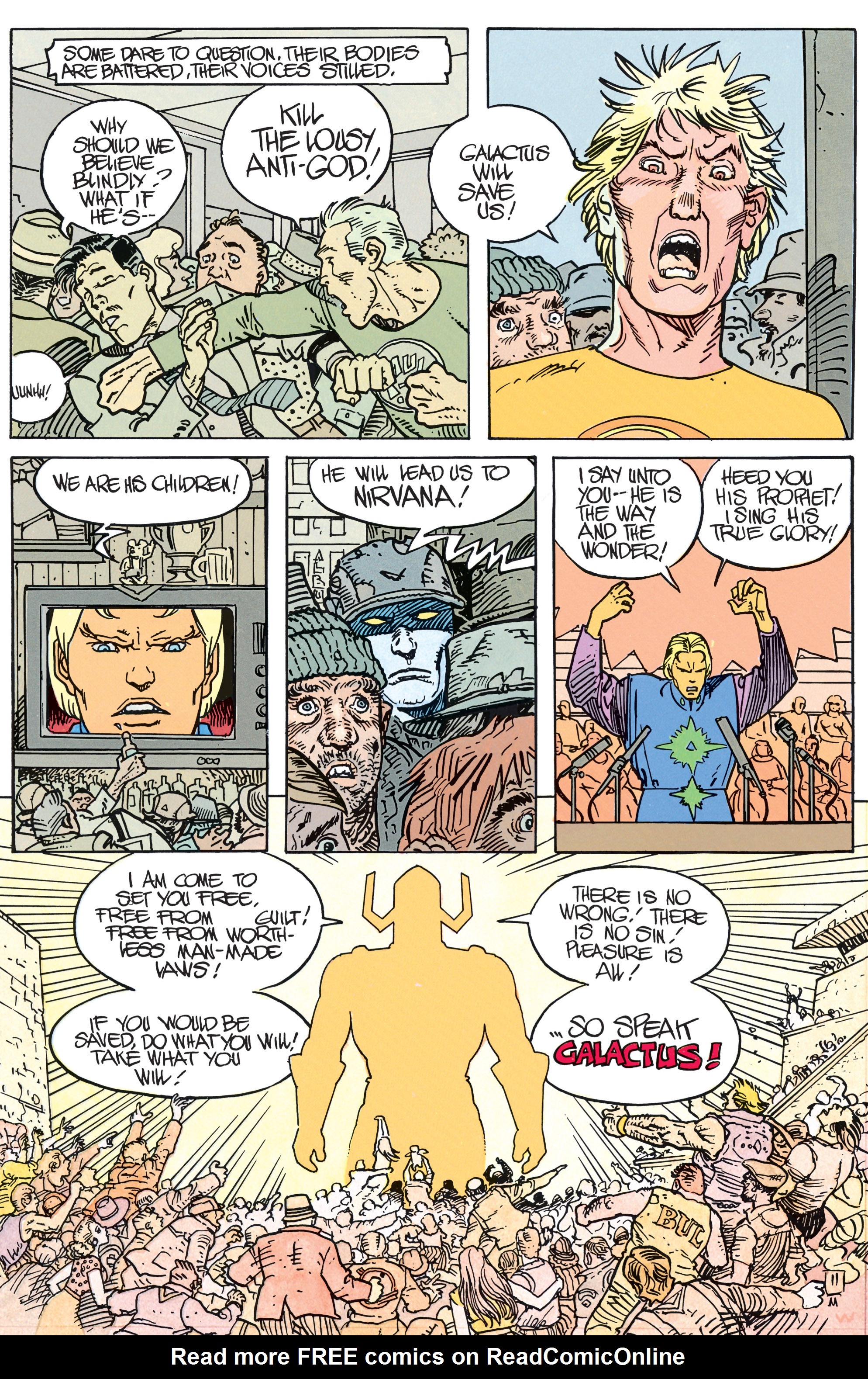 Read online Silver Surfer: Parable comic -  Issue # TPB - 16