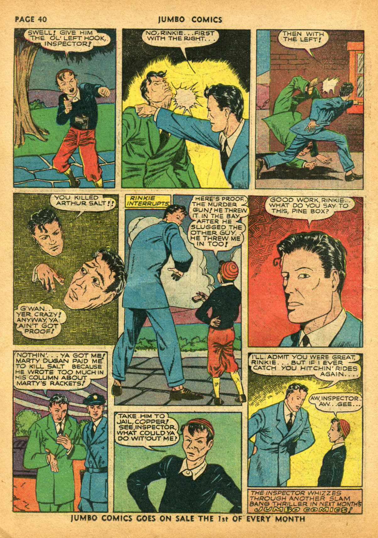 Read online Jumbo Comics comic -  Issue #30 - 42