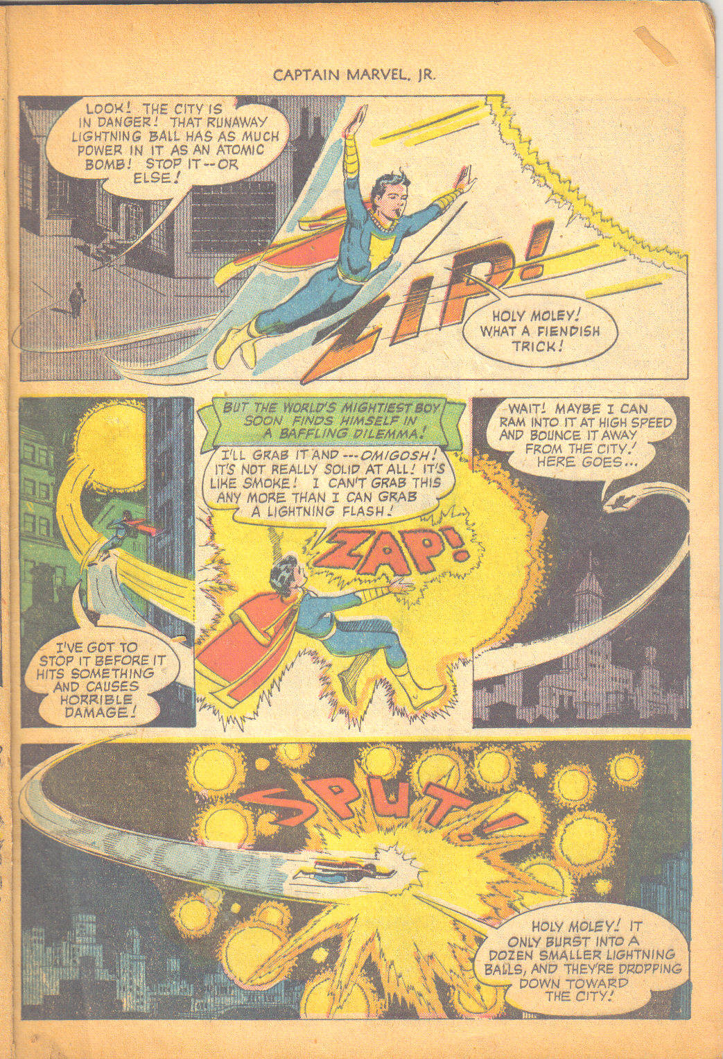 Read online Captain Marvel, Jr. comic -  Issue #95 - 8