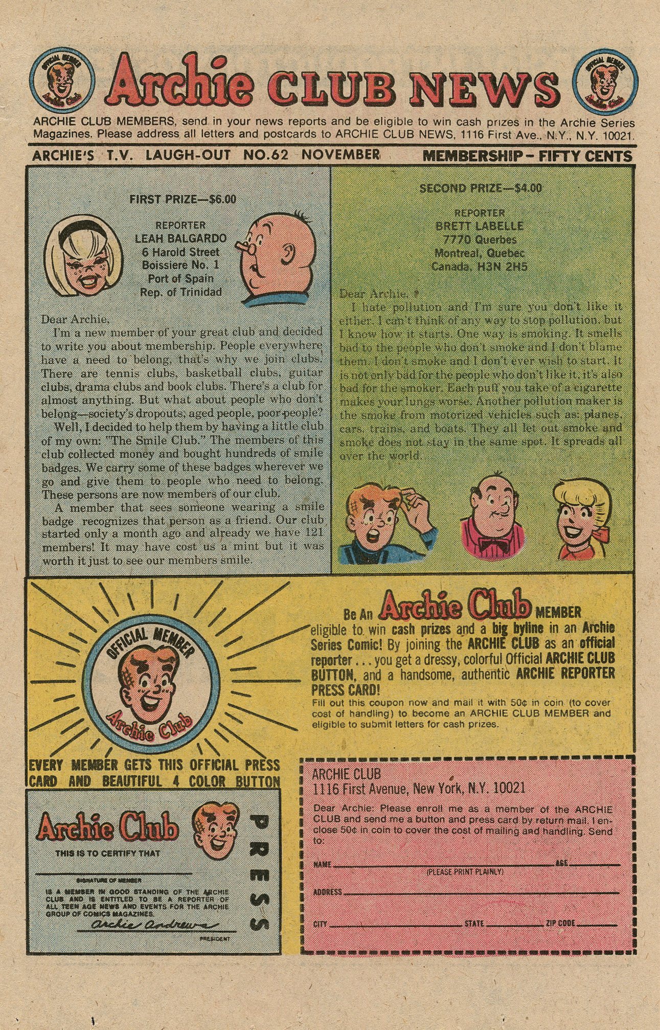 Read online Archie's TV Laugh-Out comic -  Issue #62 - 26