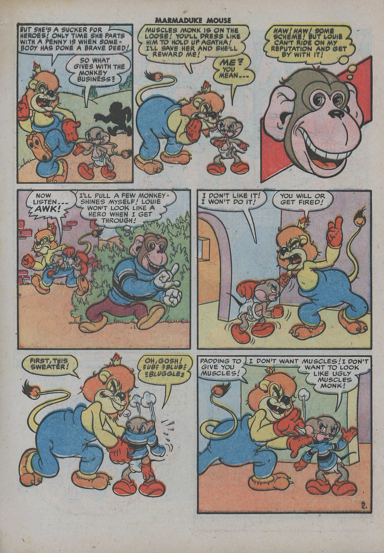 Read online Marmaduke Mouse comic -  Issue #24 - 4