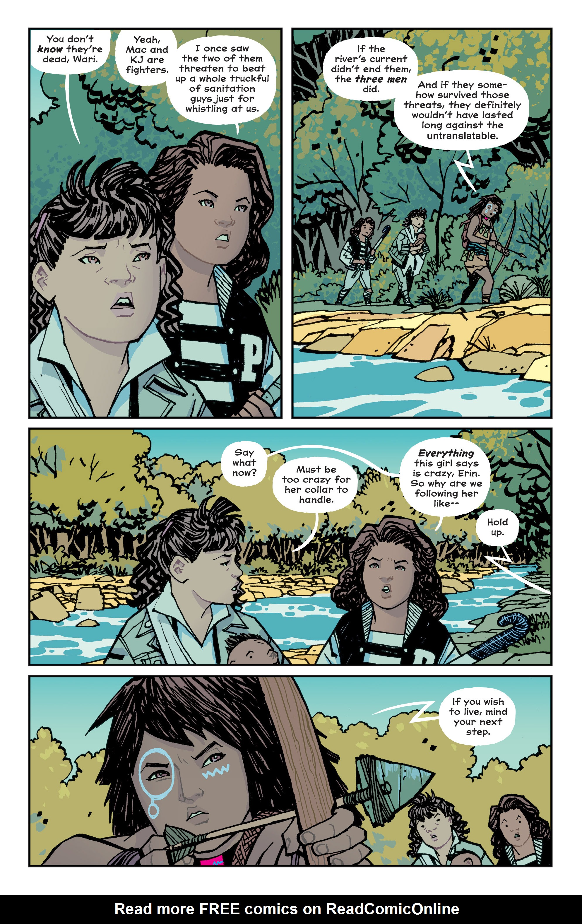 Read online Paper Girls comic -  Issue #13 - 6