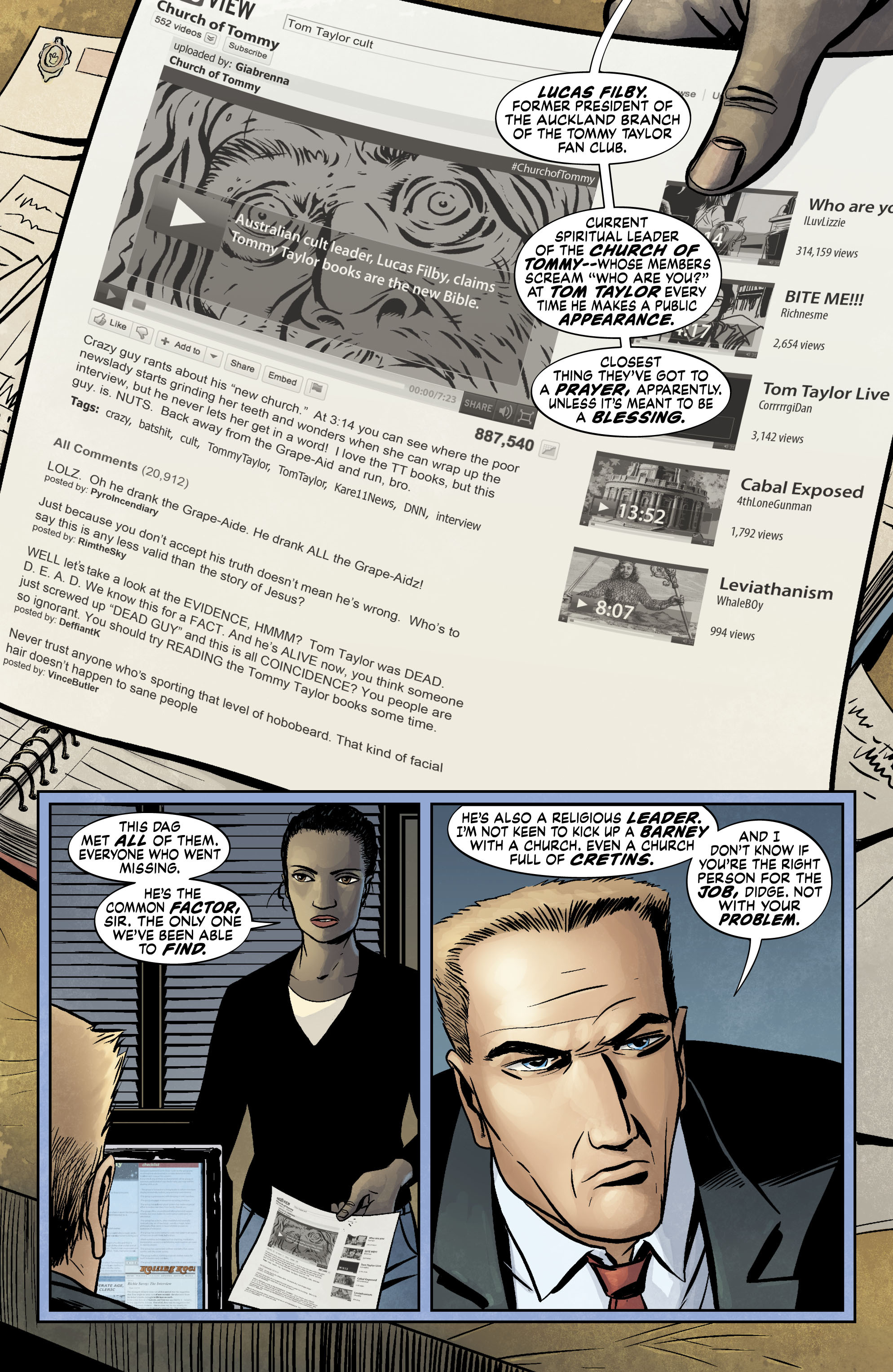 Read online The Unwritten comic -  Issue #37 - 10