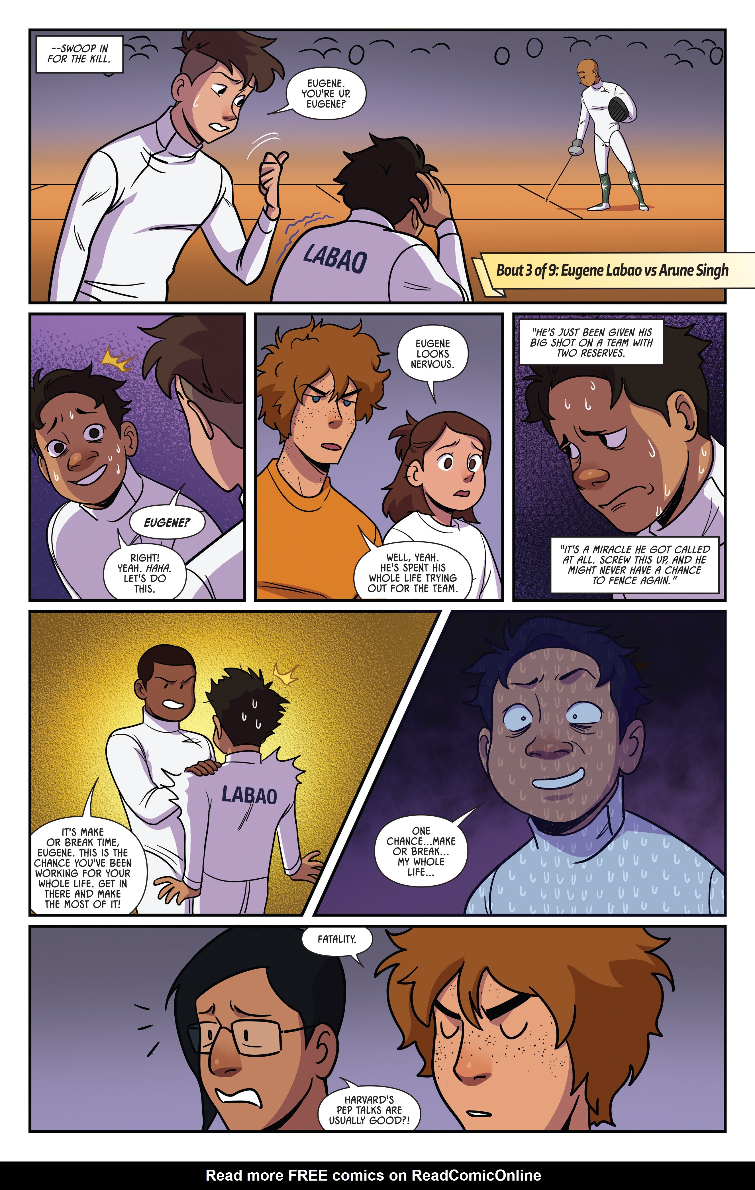 Read online Fence comic -  Issue # _TPB 4 - 62