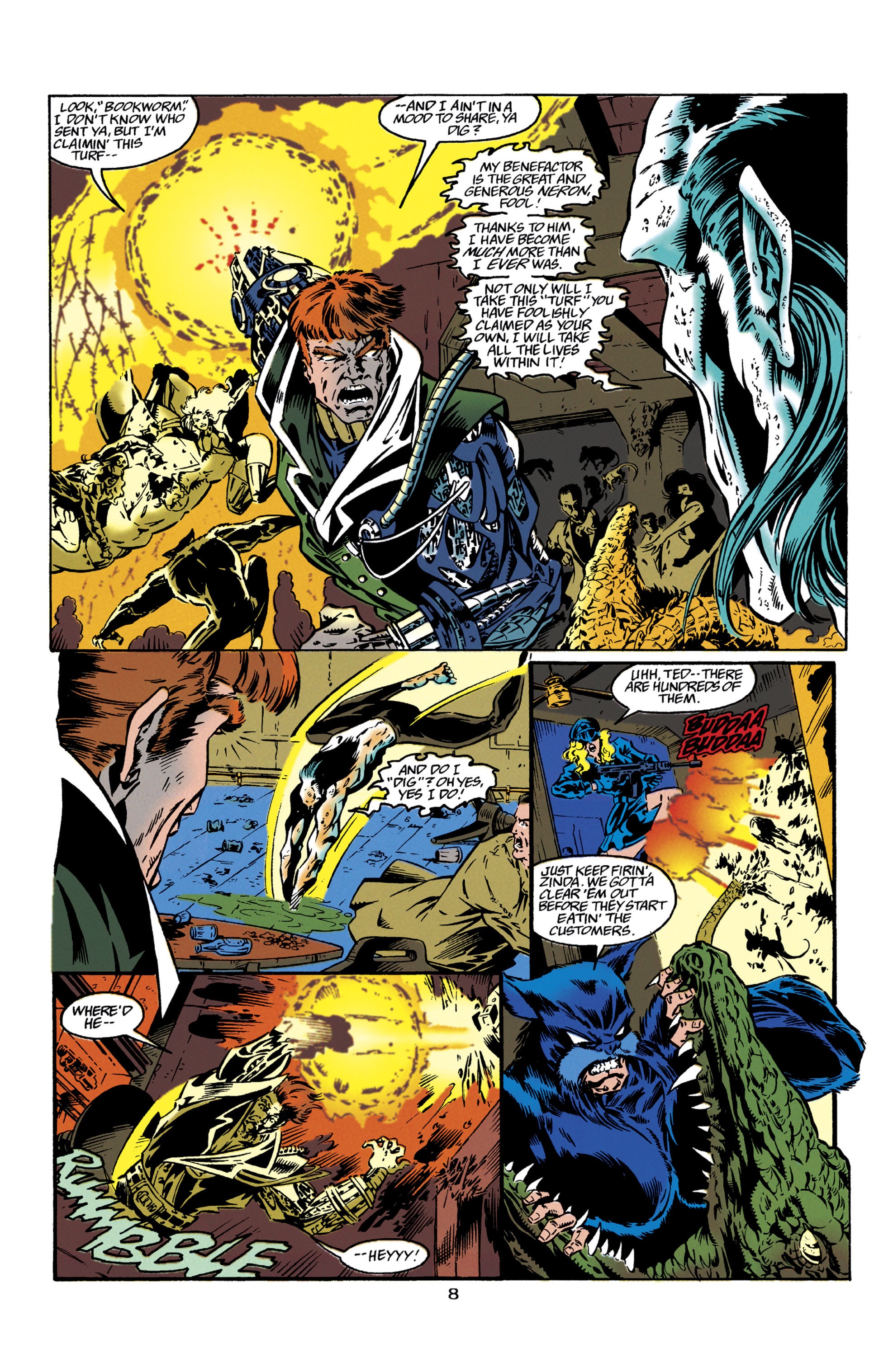Read online Guy Gardner: Warrior comic -  Issue #36 - 8