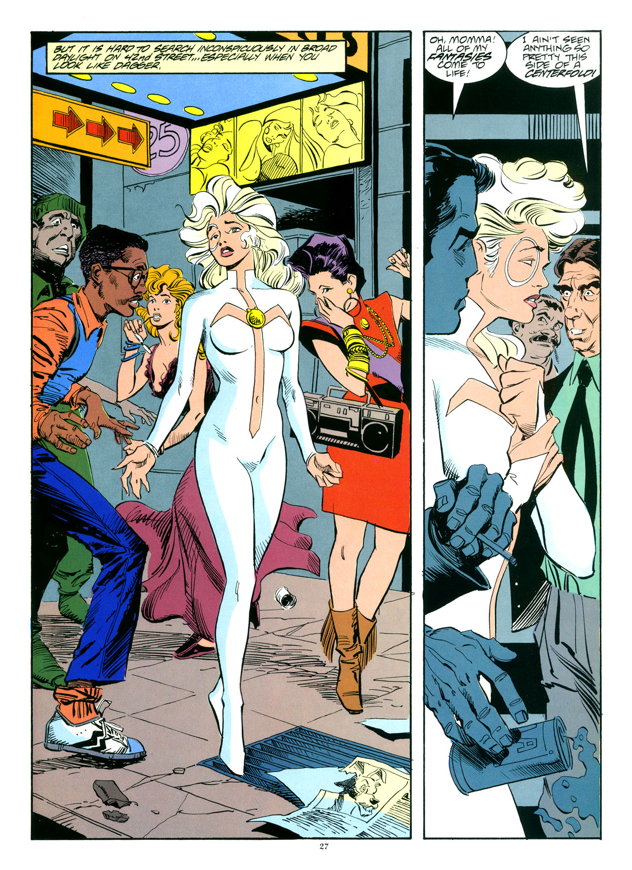 Read online Marvel Graphic Novel comic -  Issue #35 - Cloak & Dagger - Predator and Prey - 31