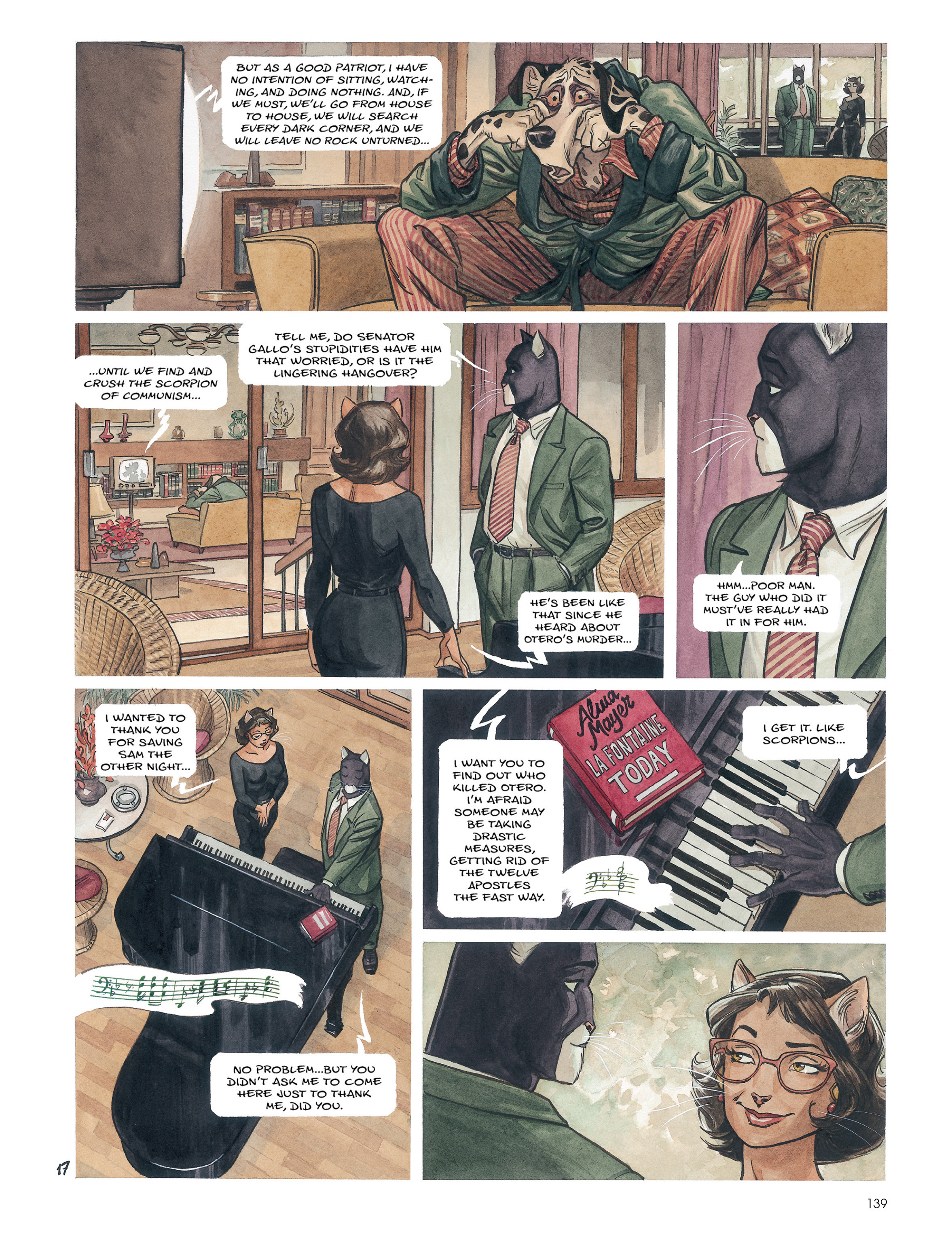 Read online Blacksad (2010) comic -  Issue # Full - 138