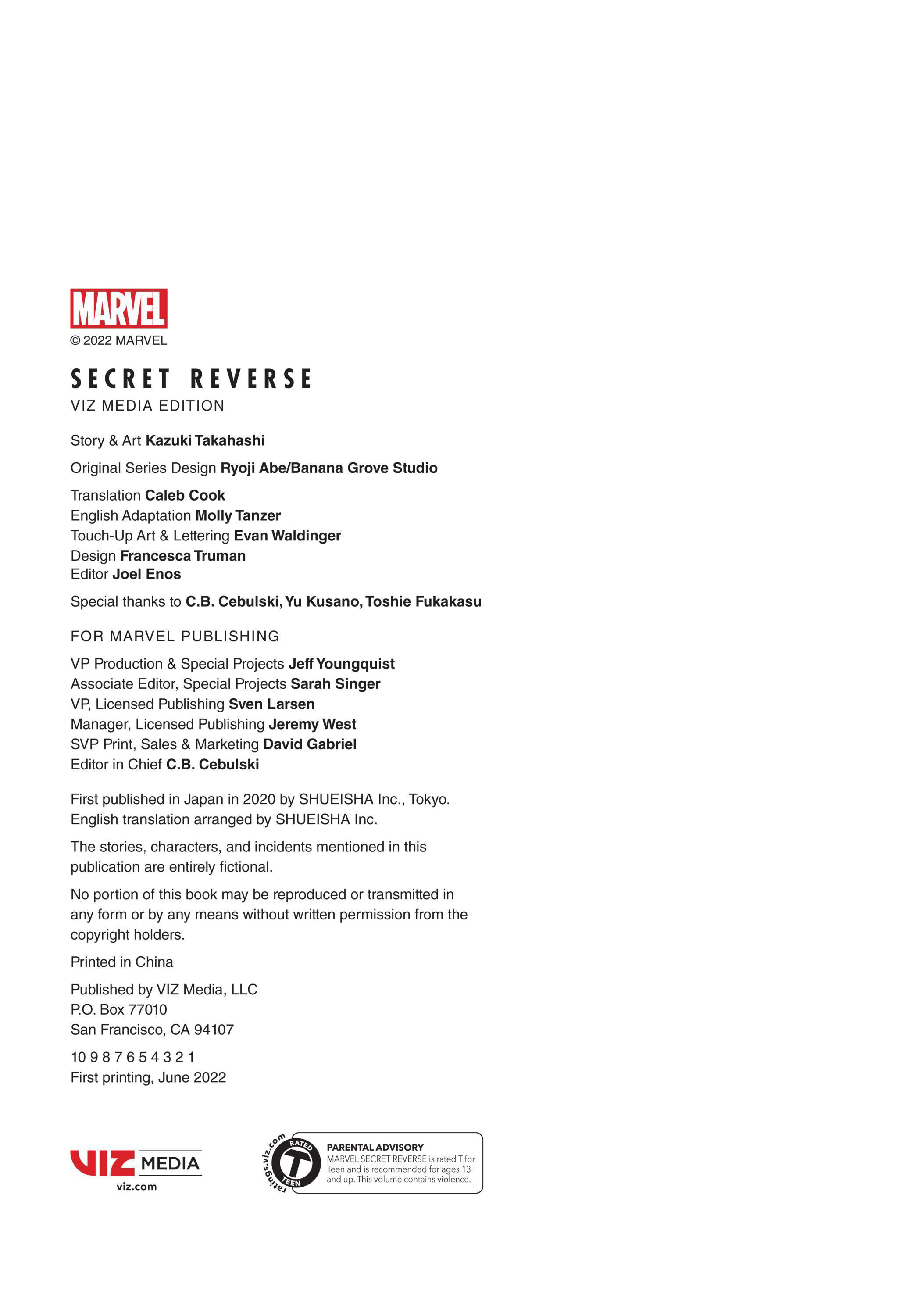 Read online Marvel’s Secret Reverse comic -  Issue # TPB - 111