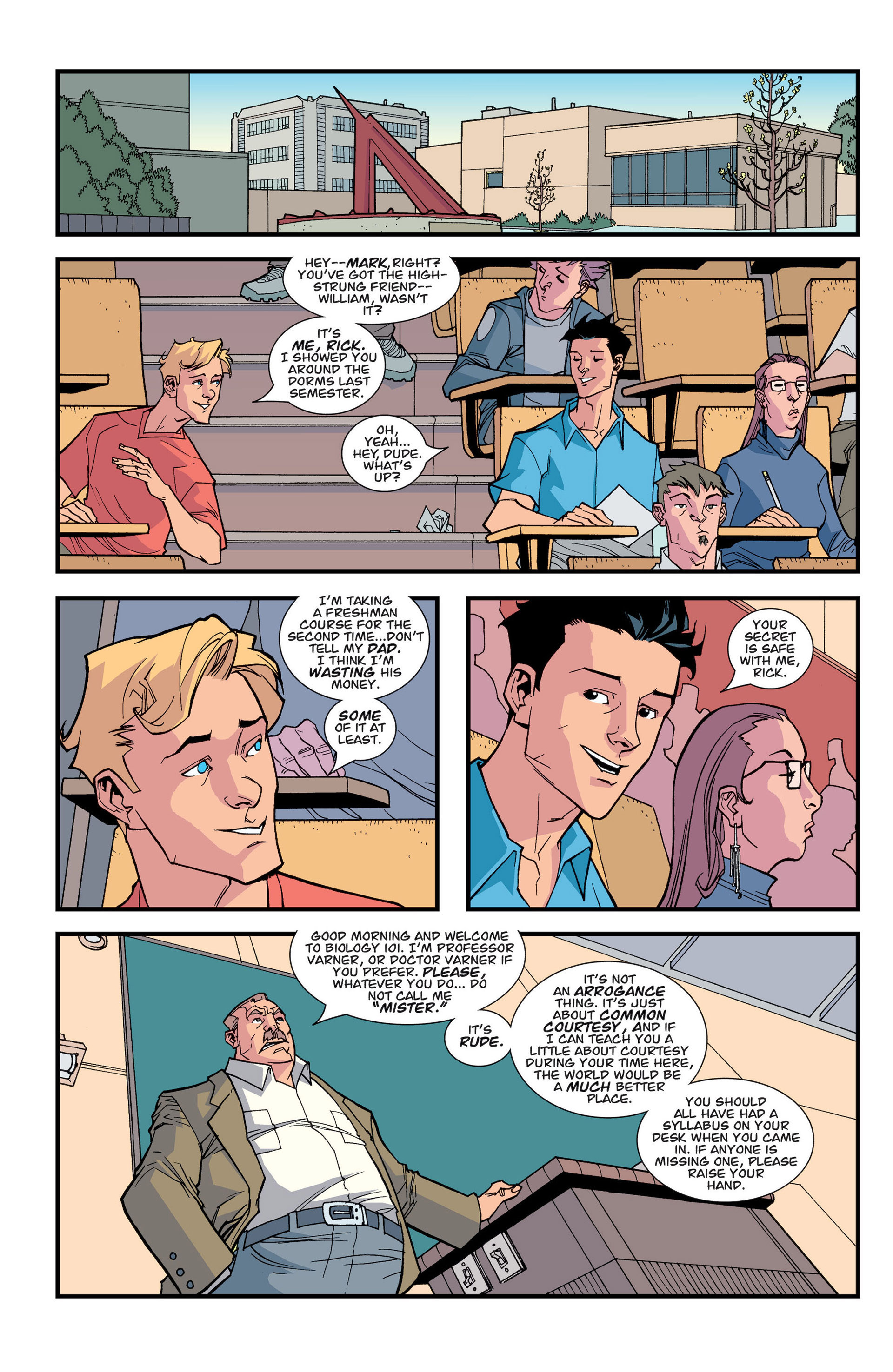 Read online Invincible comic -  Issue # _TPB 5 - The Facts of Life - 19