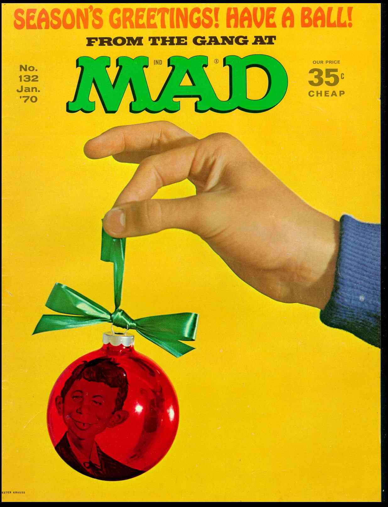 Read online MAD comic -  Issue #132 - 1
